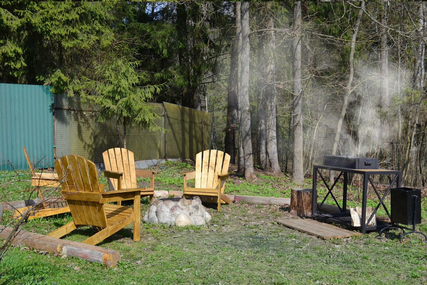 Дом с видом на лес