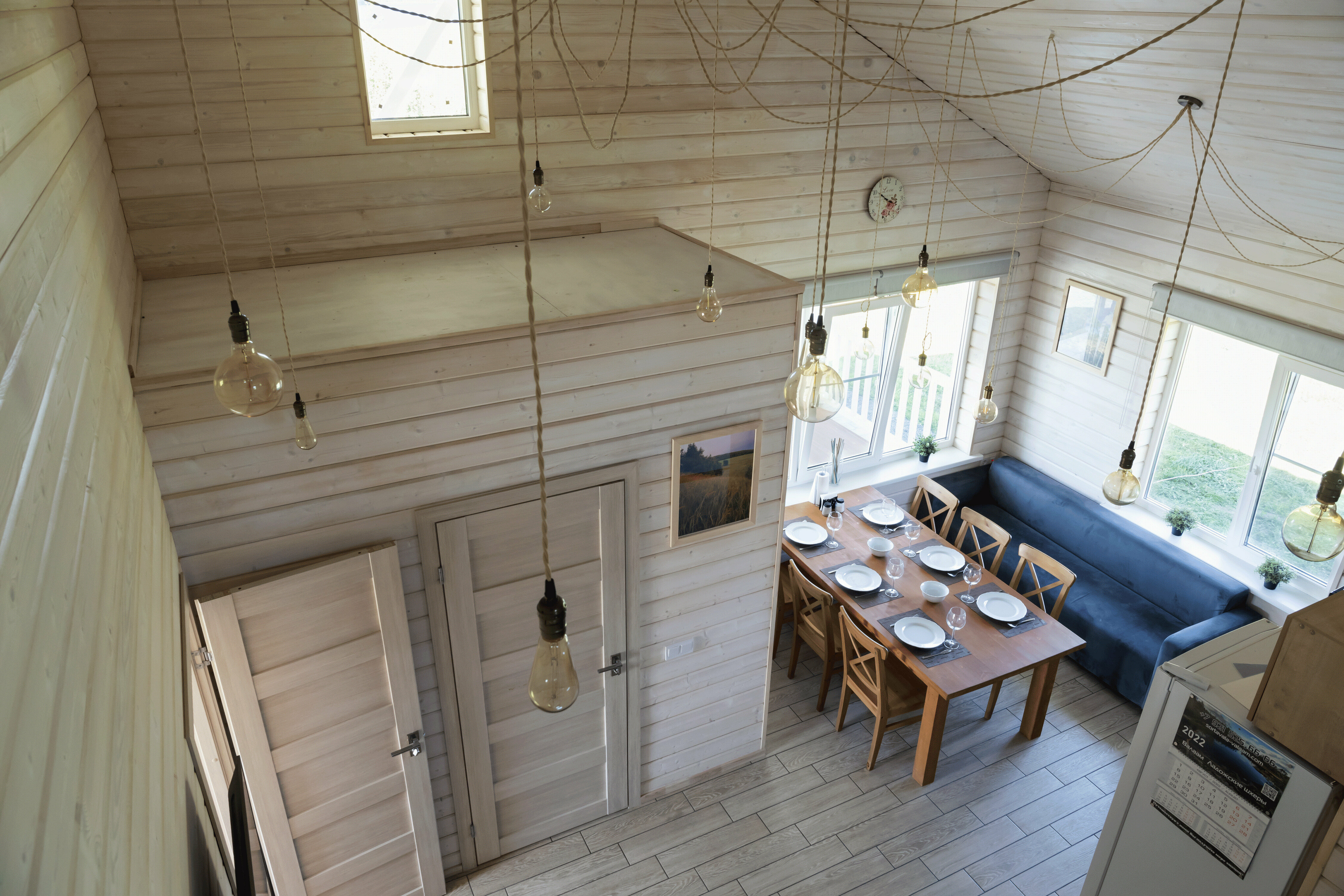 Черничный с сауной 90м2