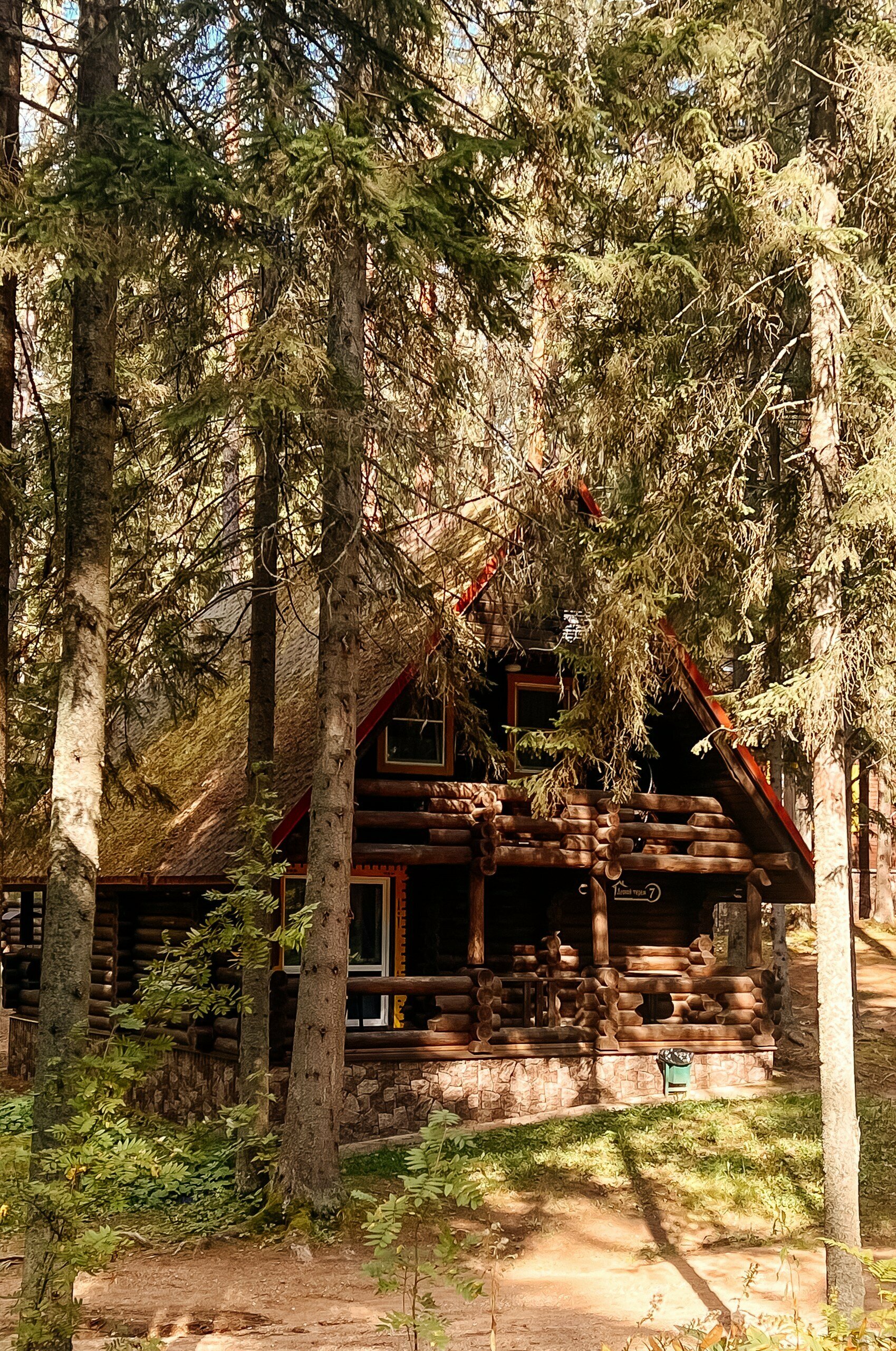 Рубленный дом на 9 человек