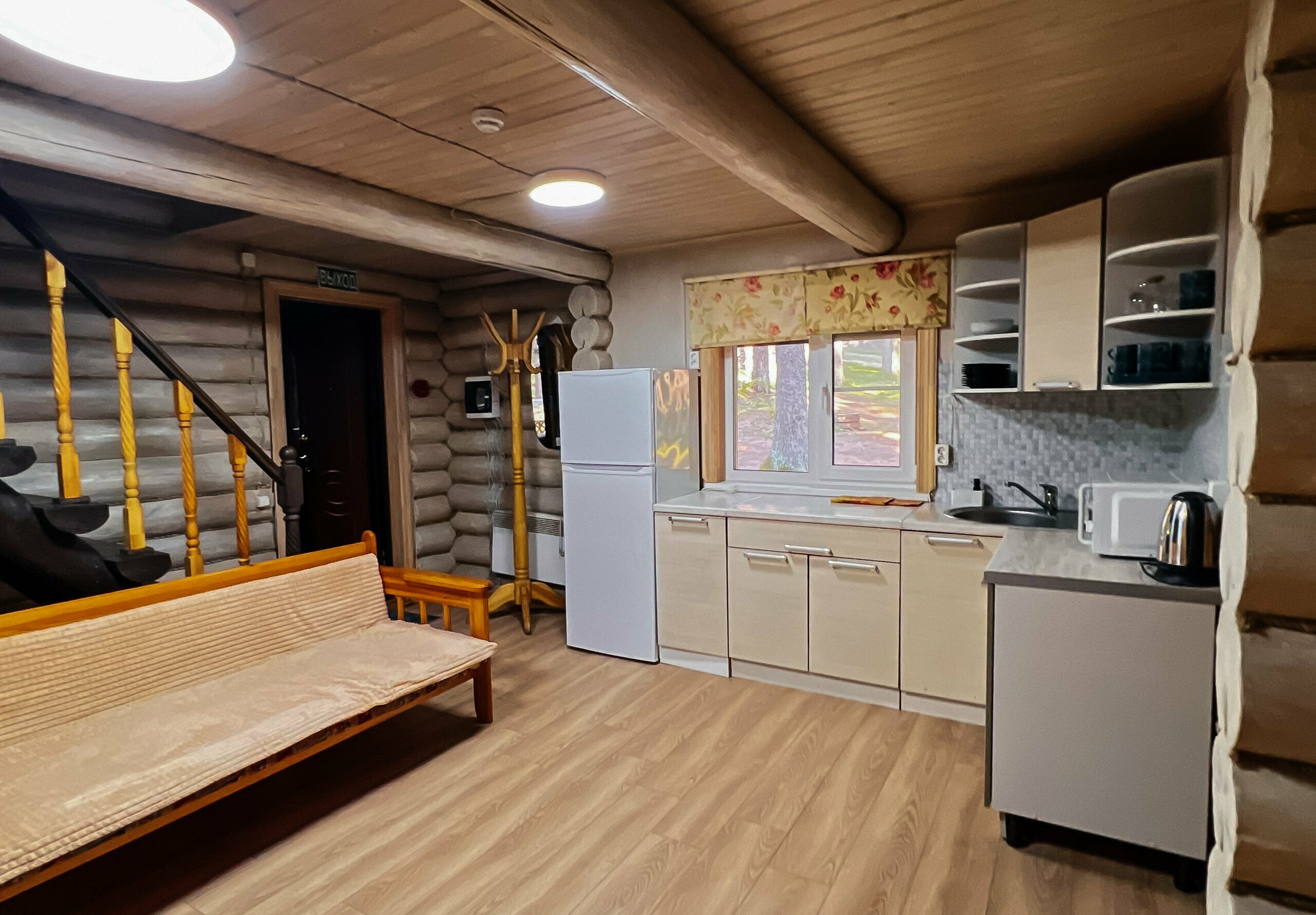 Рубленный дом на 9 человек