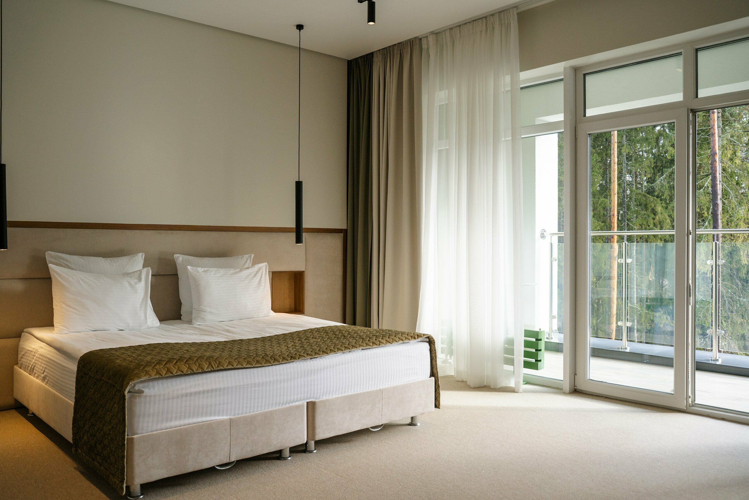 Двухместный номер с 1 кроватью или 2 отдельными кроватями и балконом