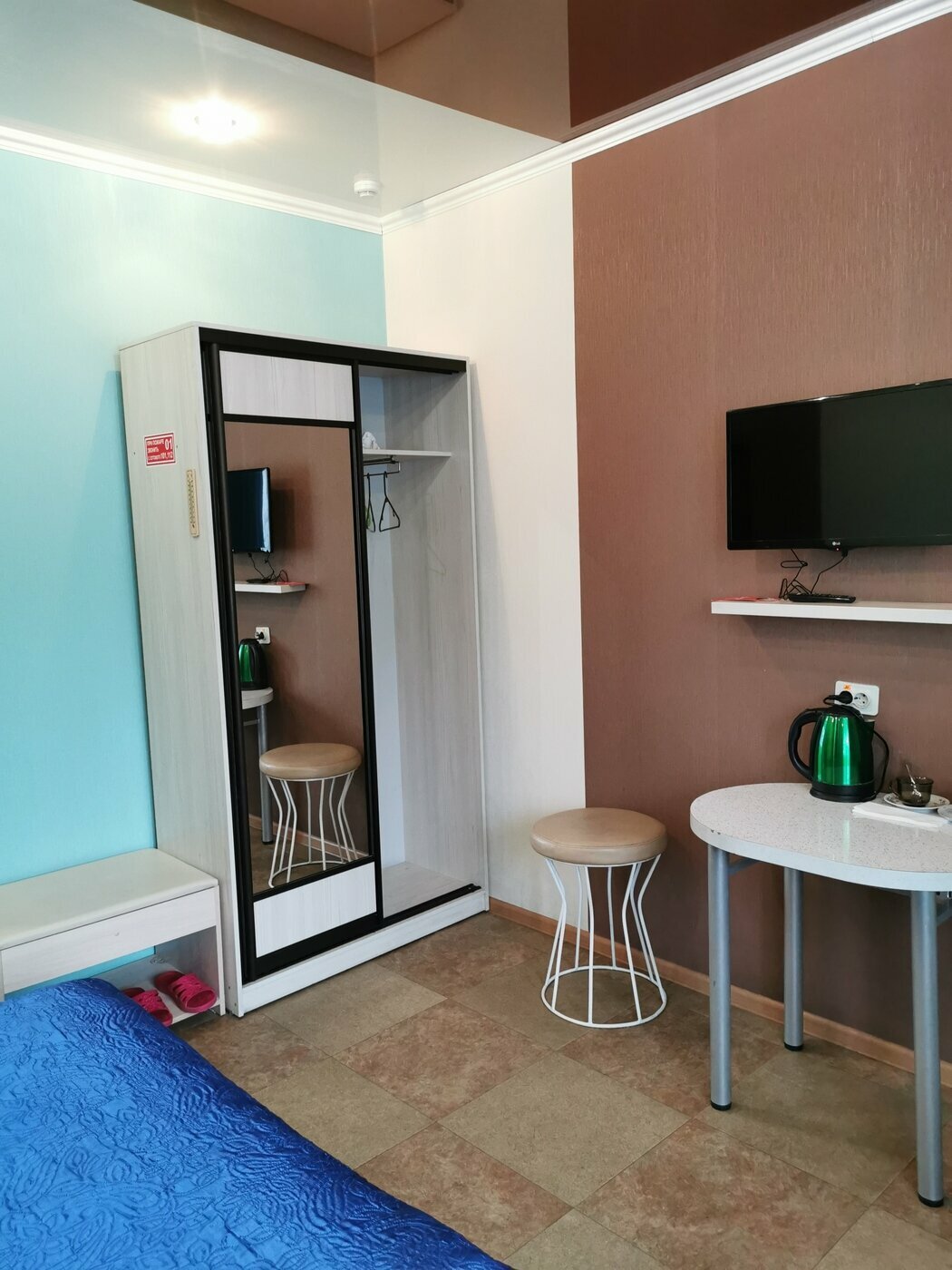 Двухместный номер эконом-класса с 1 кроватью