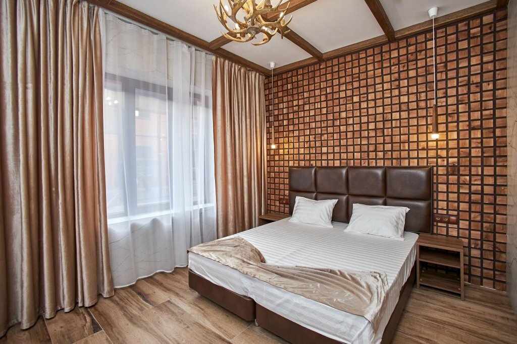 Двухместный номер с 1 кроватью и террасой