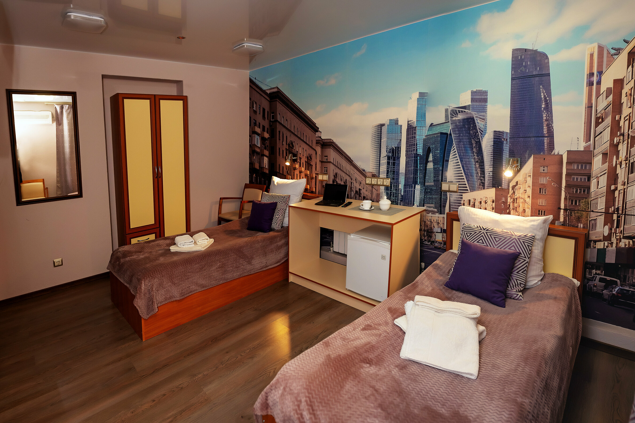 Бюджетный двухместный номер с 2 отдельными кроватями