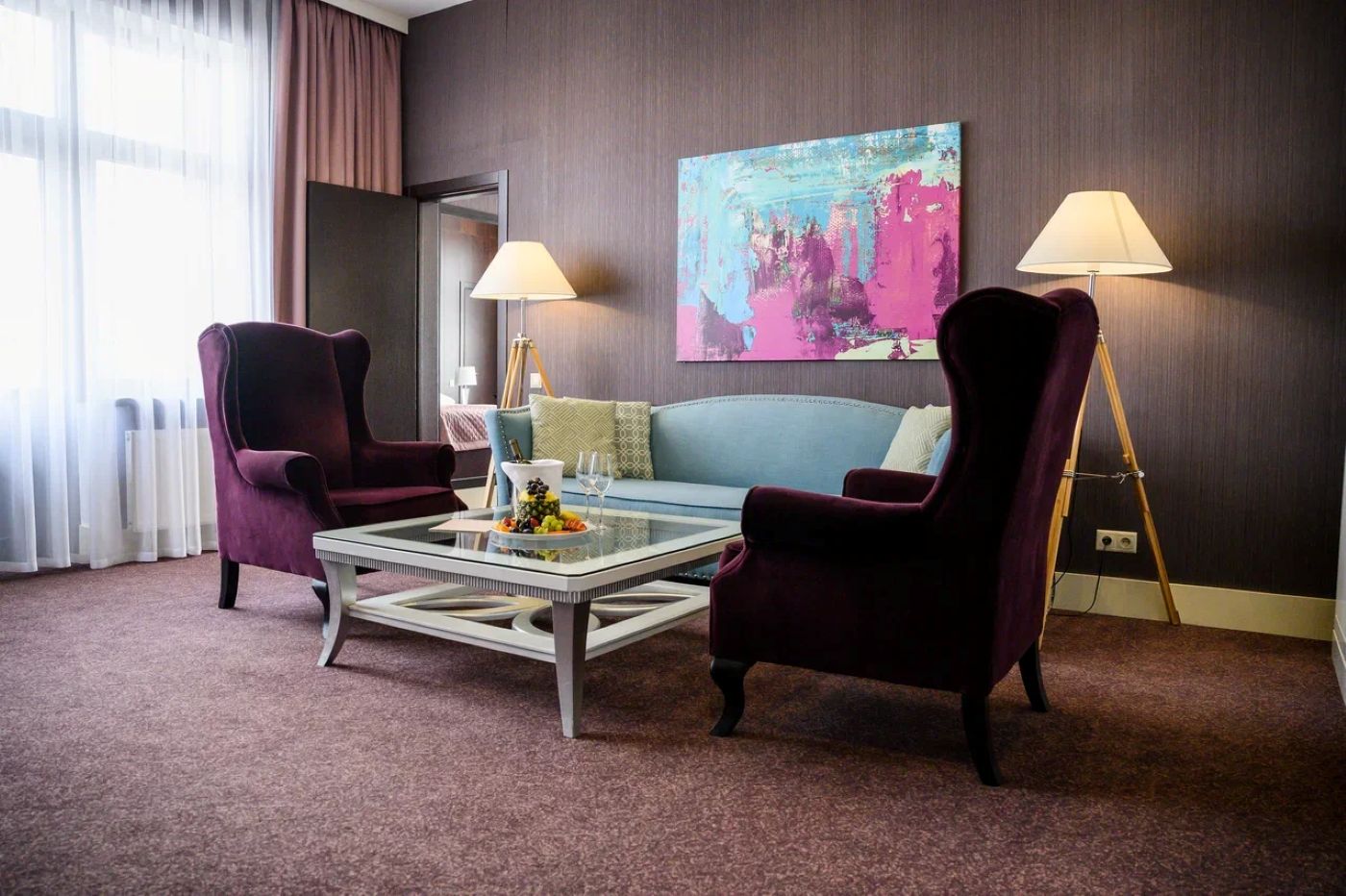 Номер с 2 кроватями размера «king-size»