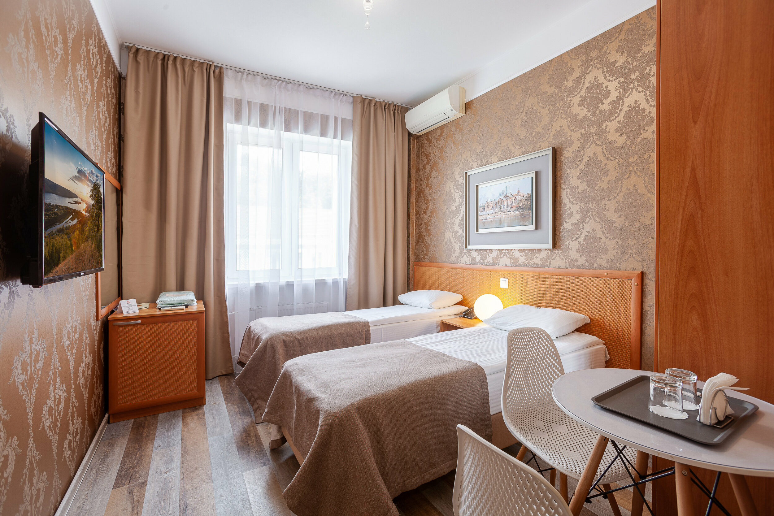 Стандарт с двумя односпальными кроватями