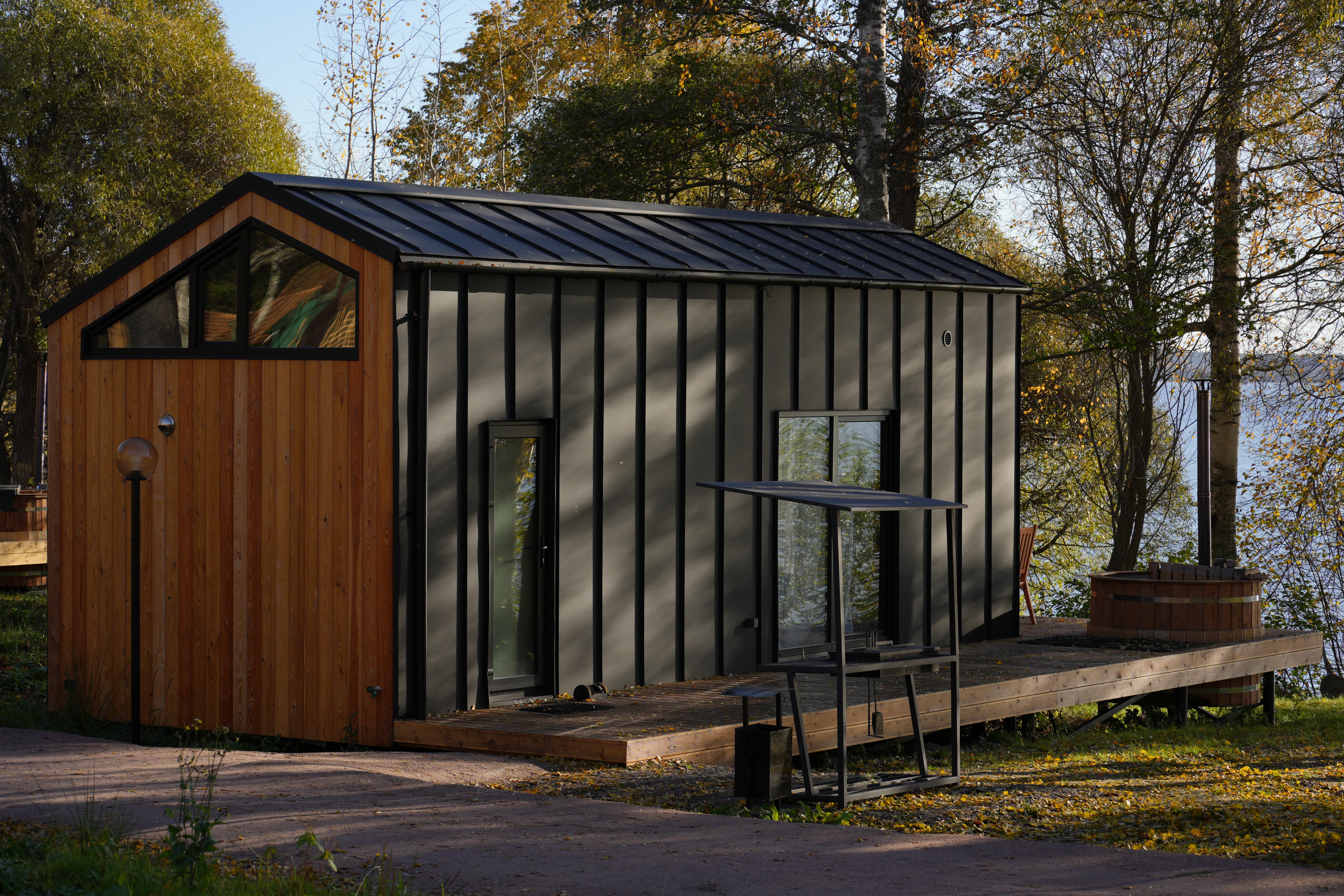 Четырёхместный Барнхаус на берегу озера