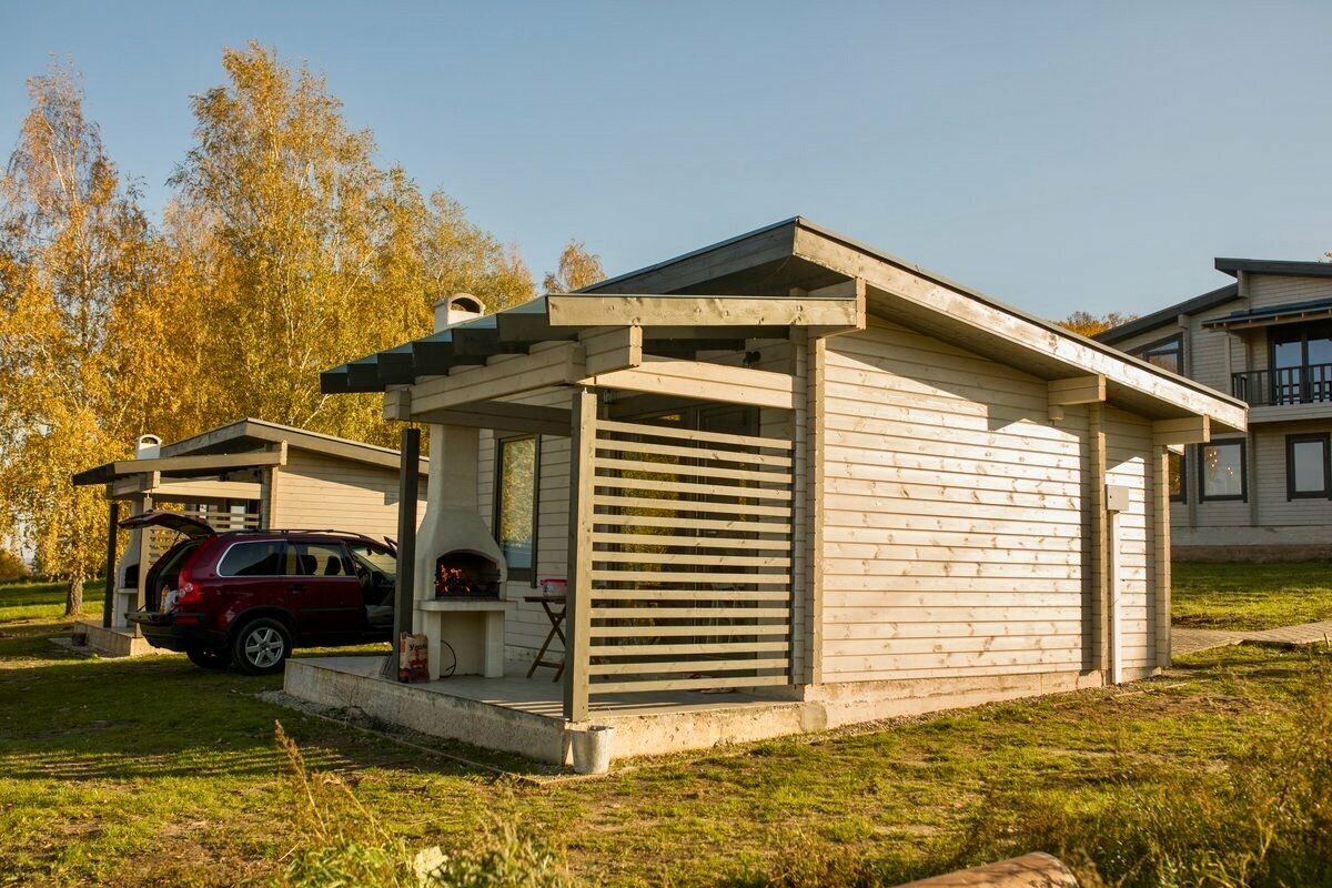 Дом с видом на озеро