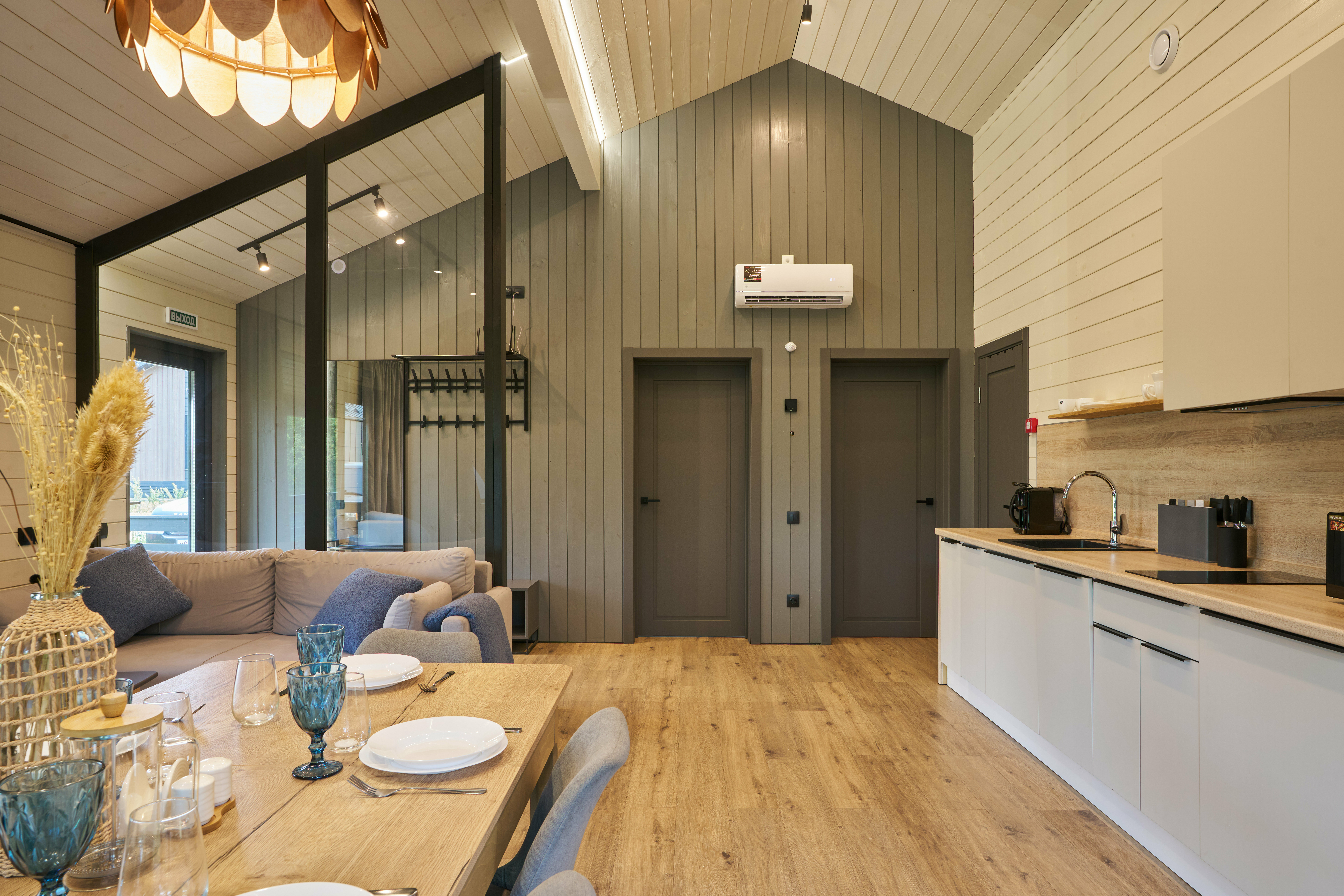 ЛЕСНАЯ ВИЛЛА С САУНОЙ И BBQ PARTY ЗОНОЙ