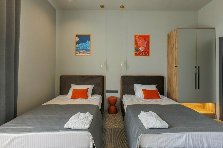 Двухместный номер с 2 отдельными кроватями