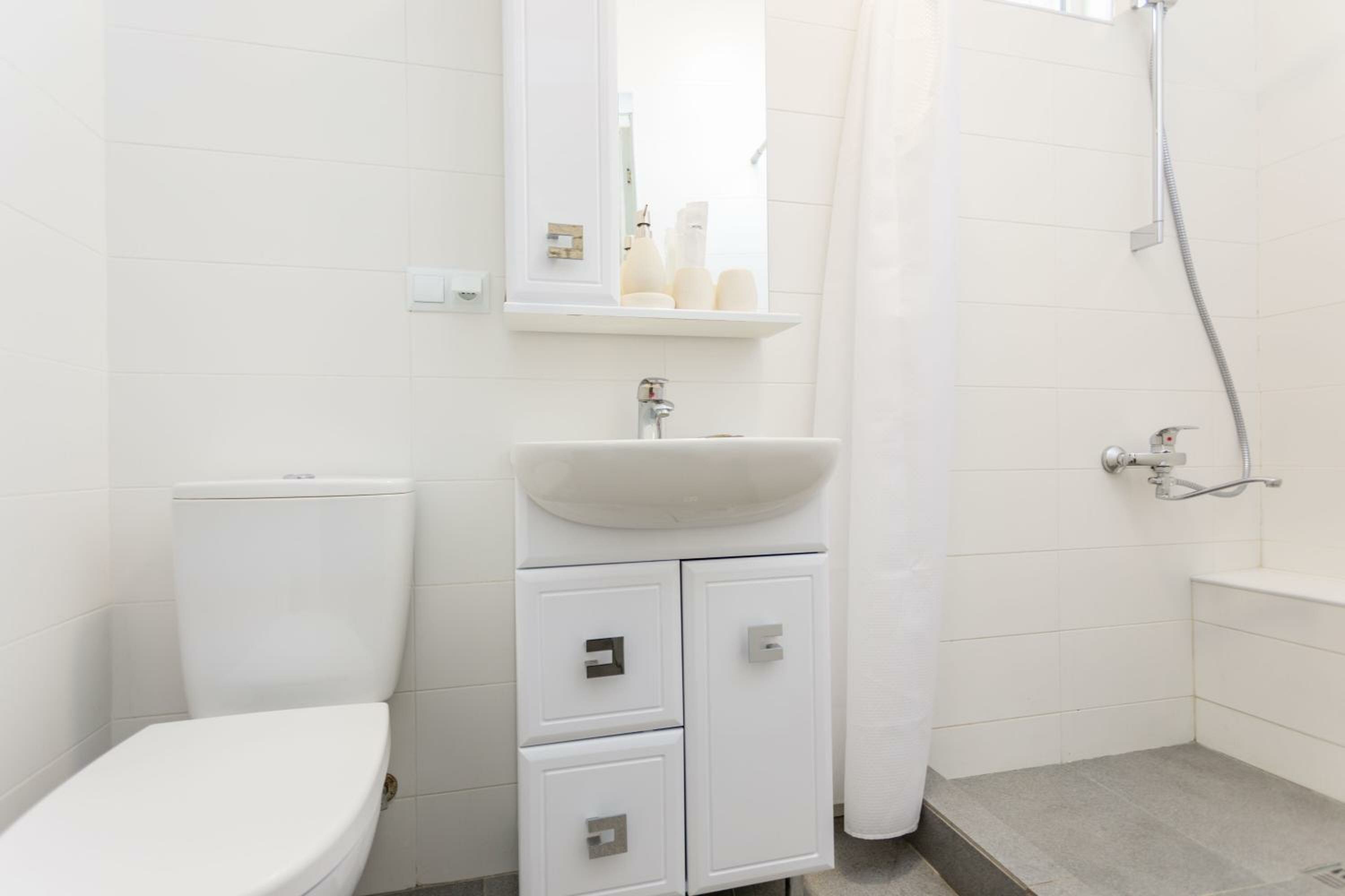 Studio Apartment with Balcony under the Castle