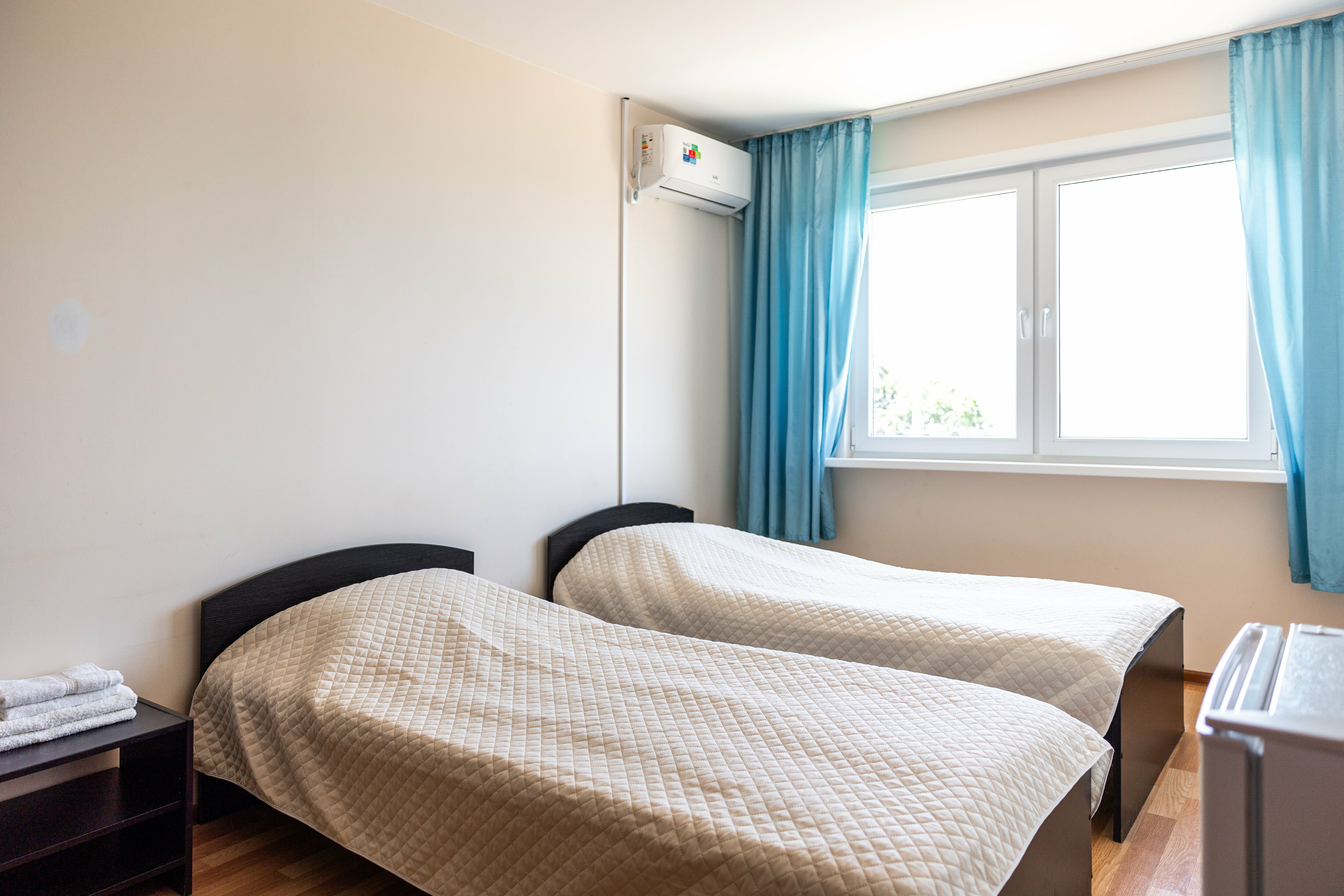 Двухместный номер с 2 отдельными кроватями, вид на море