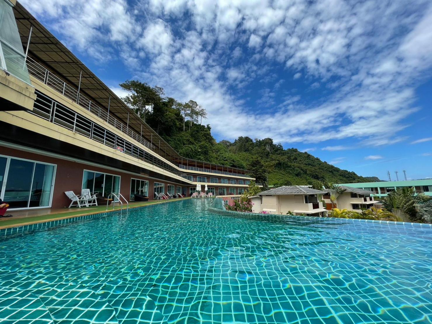 Luxury Double Room Sea View with Pool