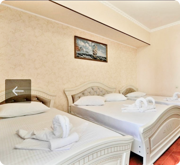 Четырехместный номер с балконом