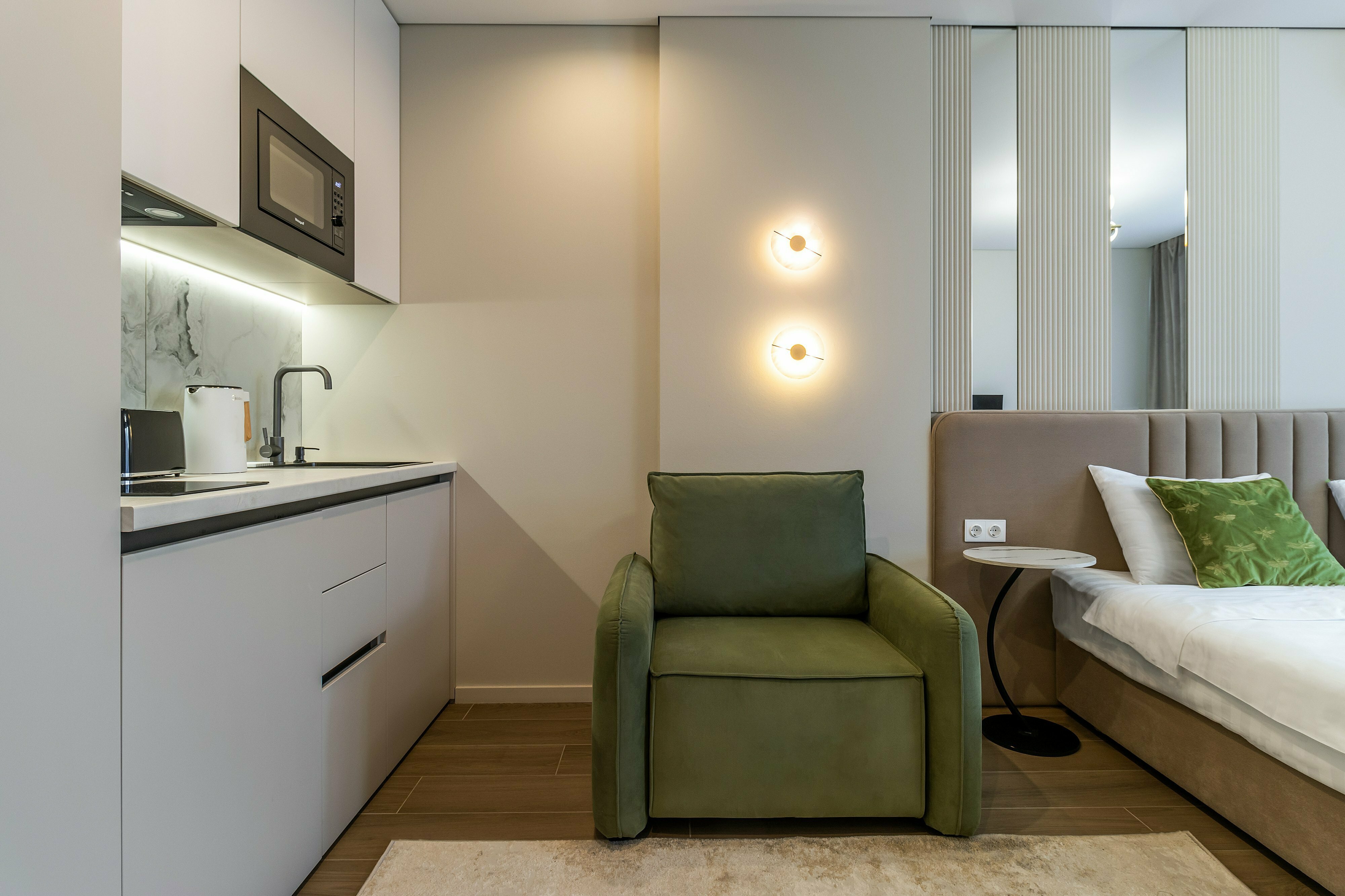 Студия Praline с видом на лес