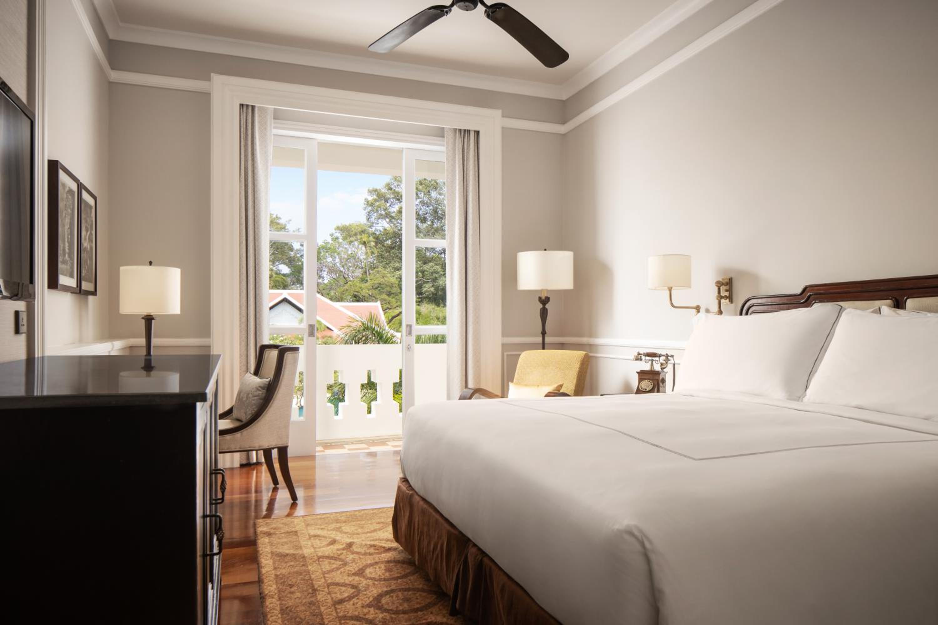 State Room King Bed with Garden View