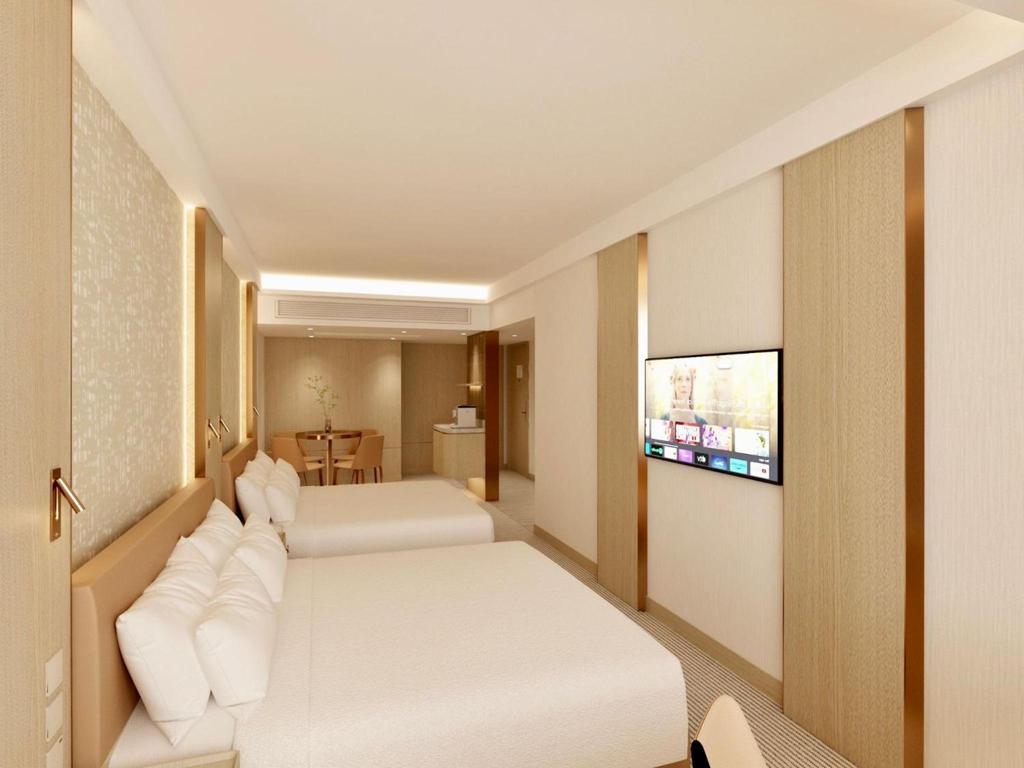 Newly Renovated Deluxe Room with Two Queen Beds