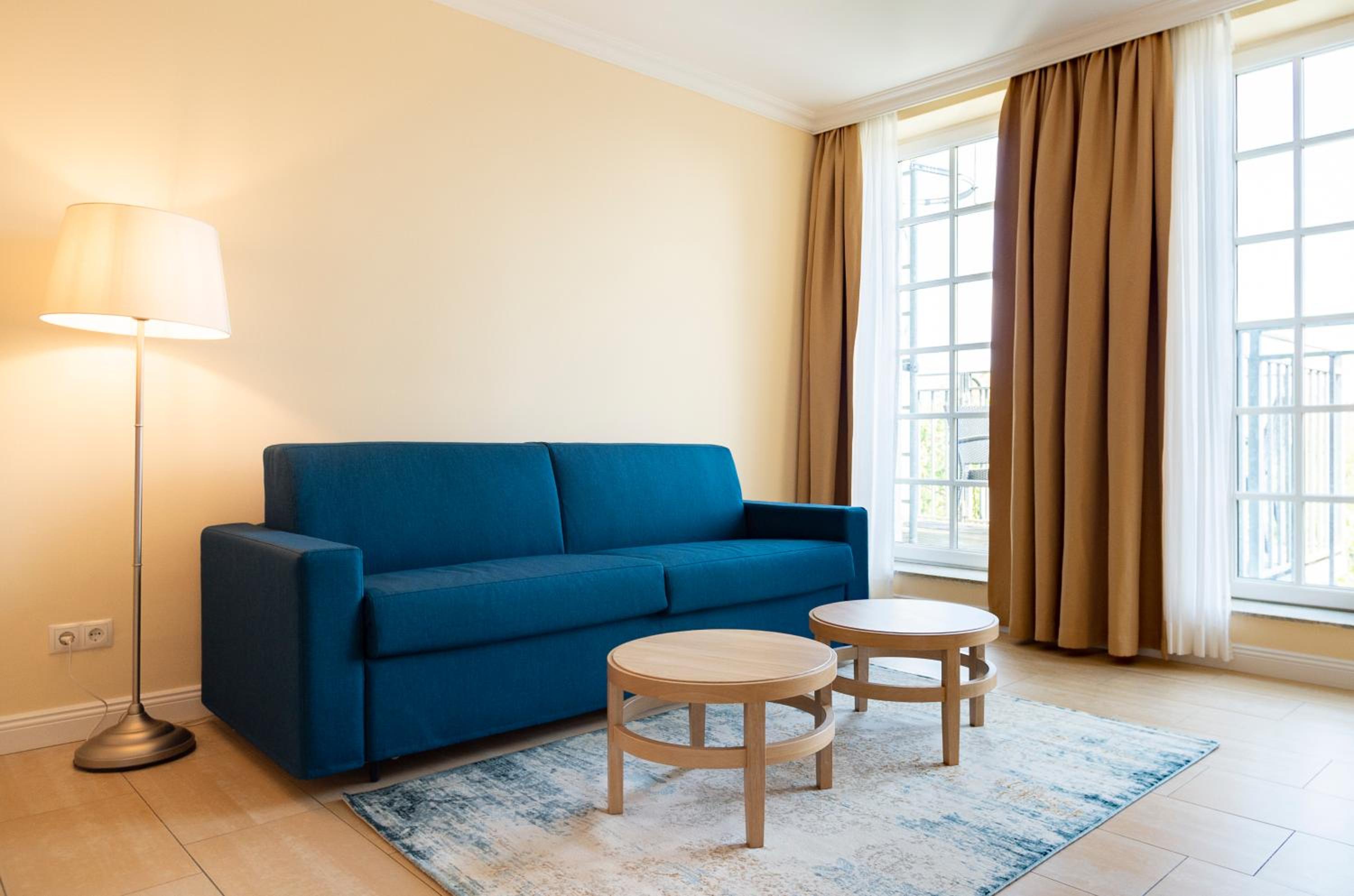 Family Room with Balcony or Terrace and Garden View