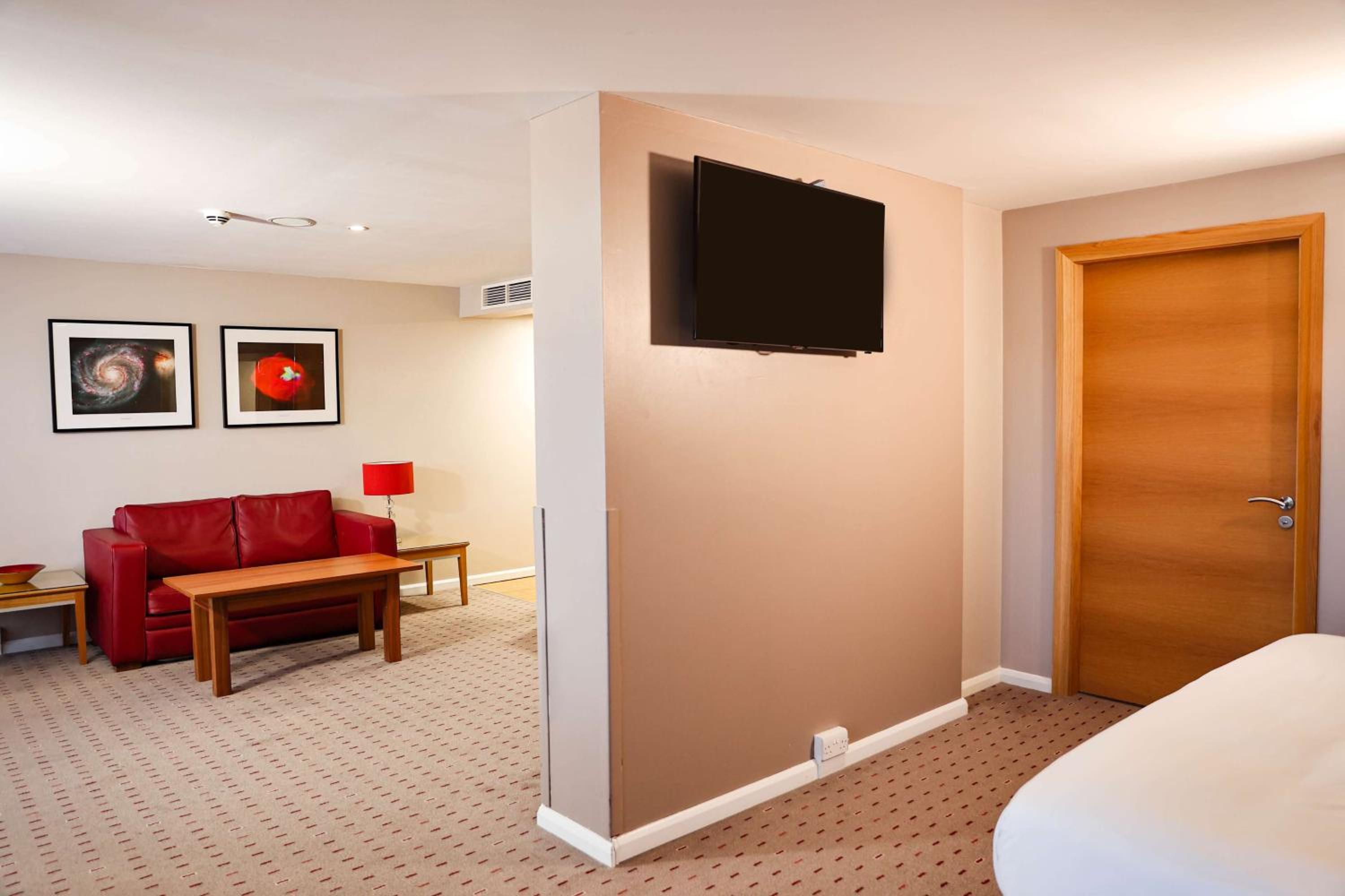 Junior King Suite With Daytime Pitch View 