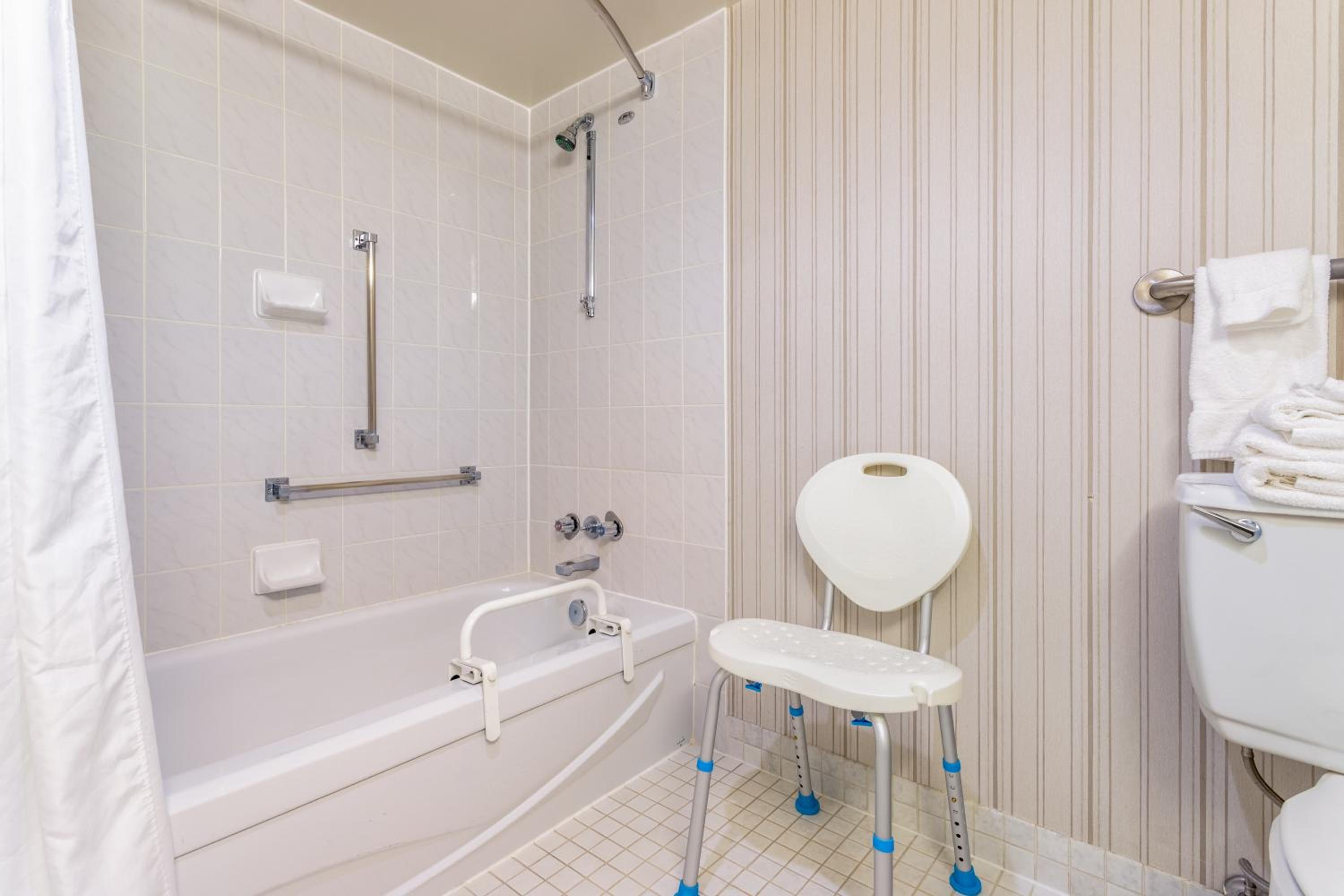 1 King, Mobility Accessible Room, Bathtub w/ Grab Bars, Non-Smoking
