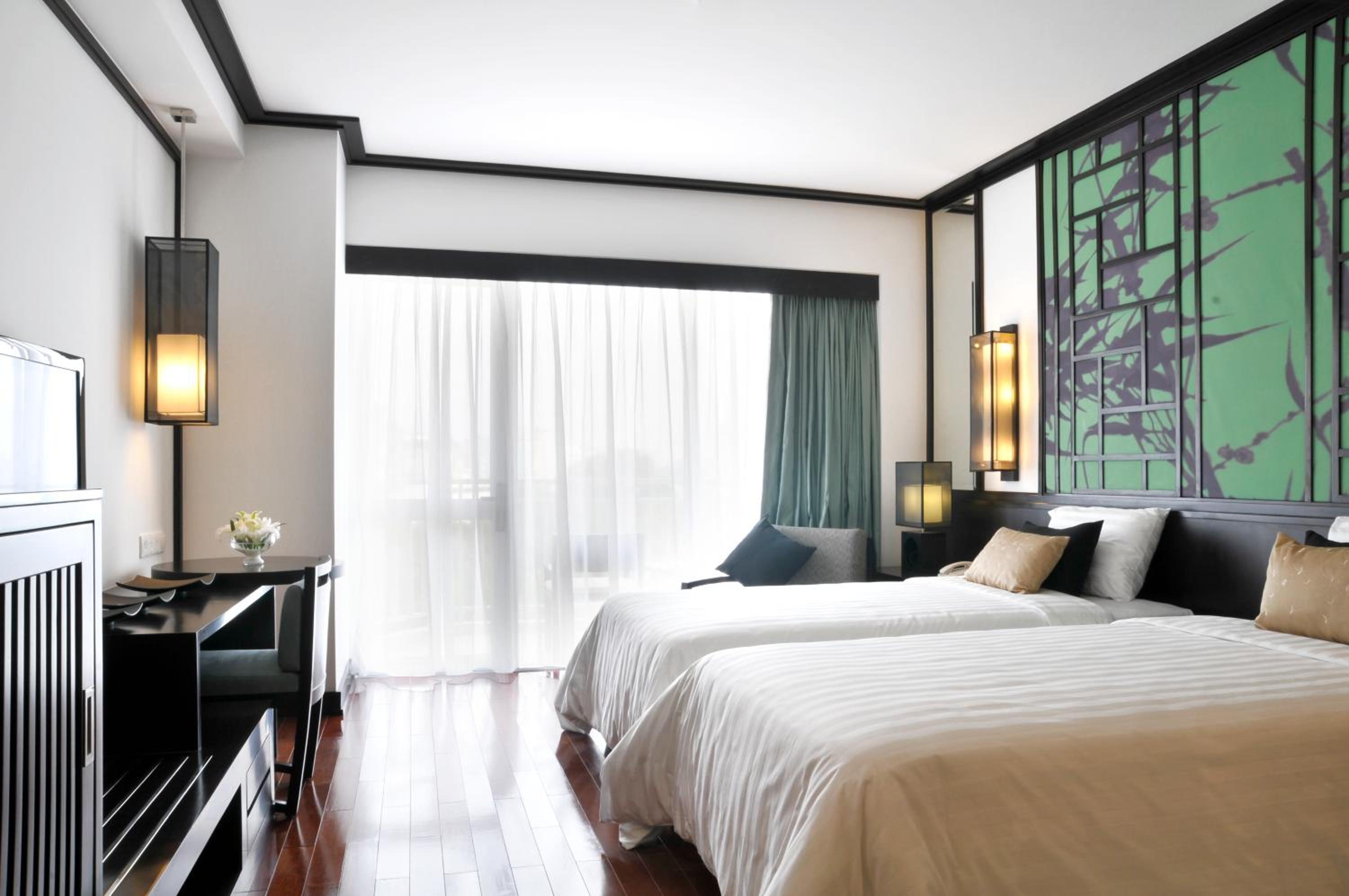 Superior Bay view with 2 Single Size beds