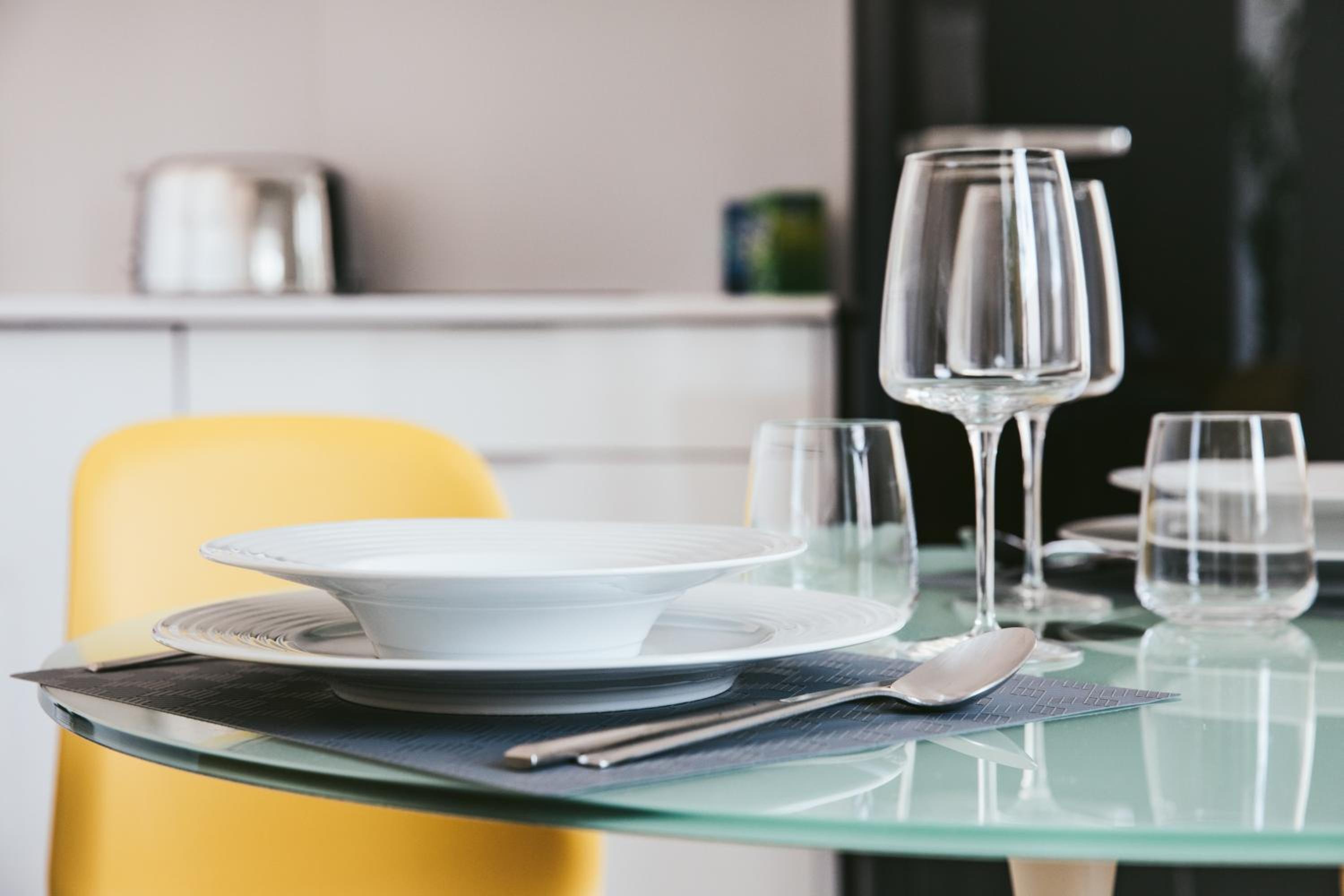 Deluxe One-Bedroom Apartment with Balcony and View