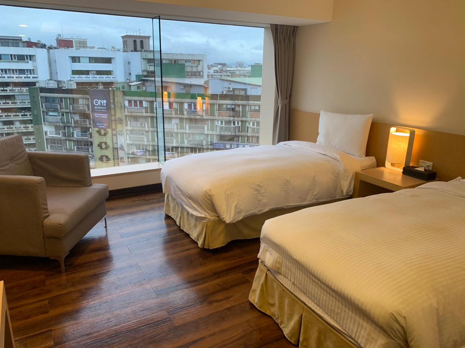 Twin Room with City View