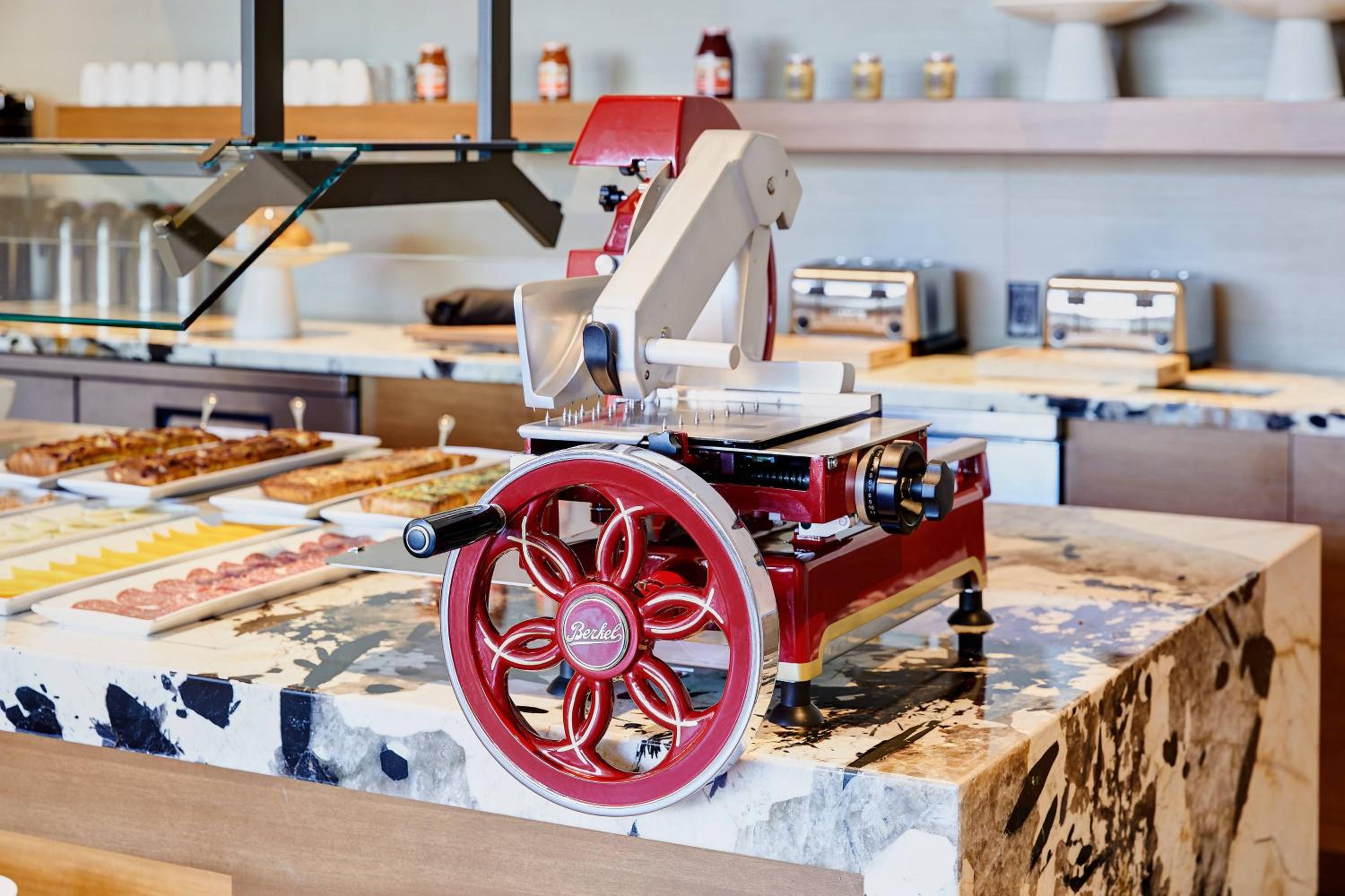 King Room with City View and Roll-in Shower - Mobility and Hearing Accessible