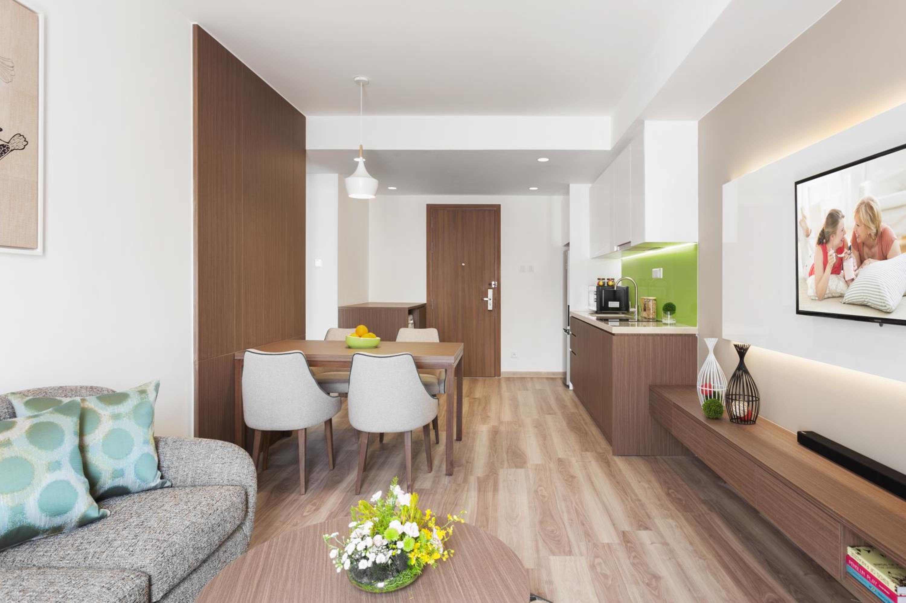 Executive One-Bedroom Apartment City View with Afternoon Tea once per stay