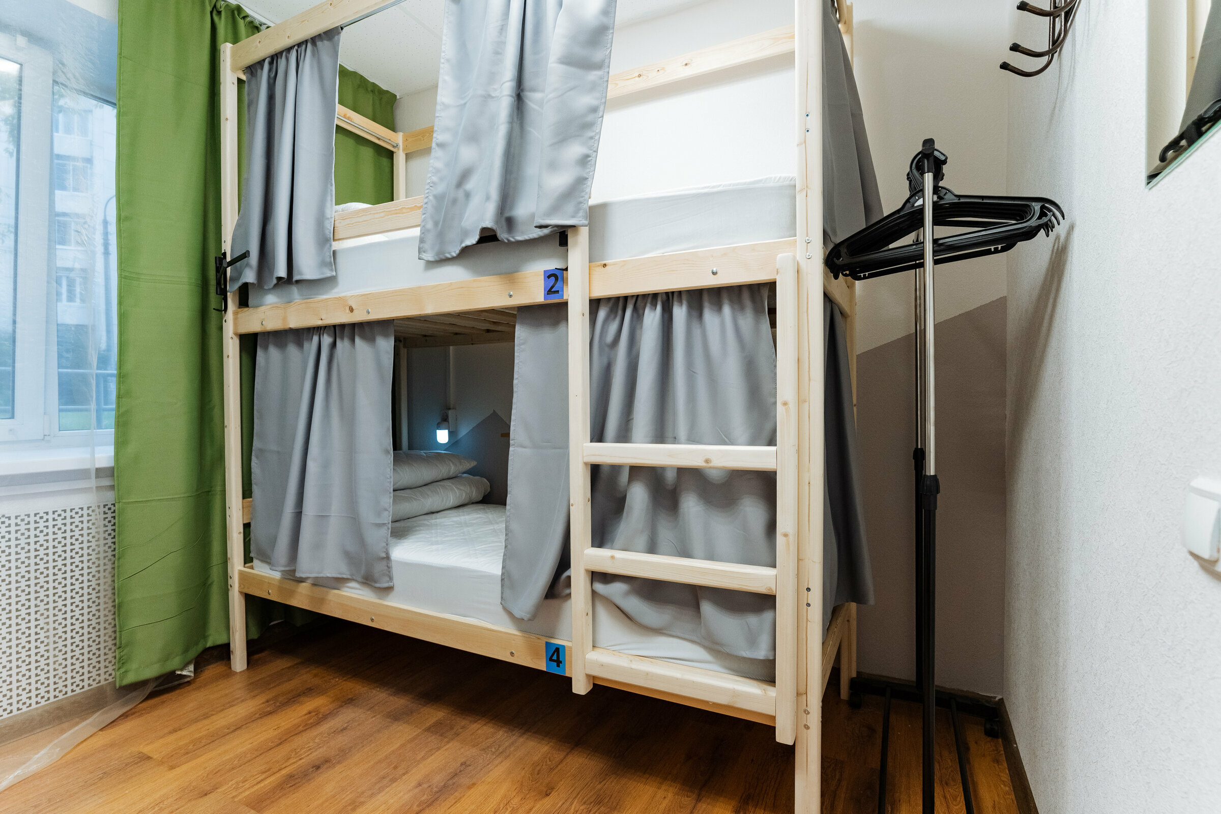 4-местный общий номер (нижние места)