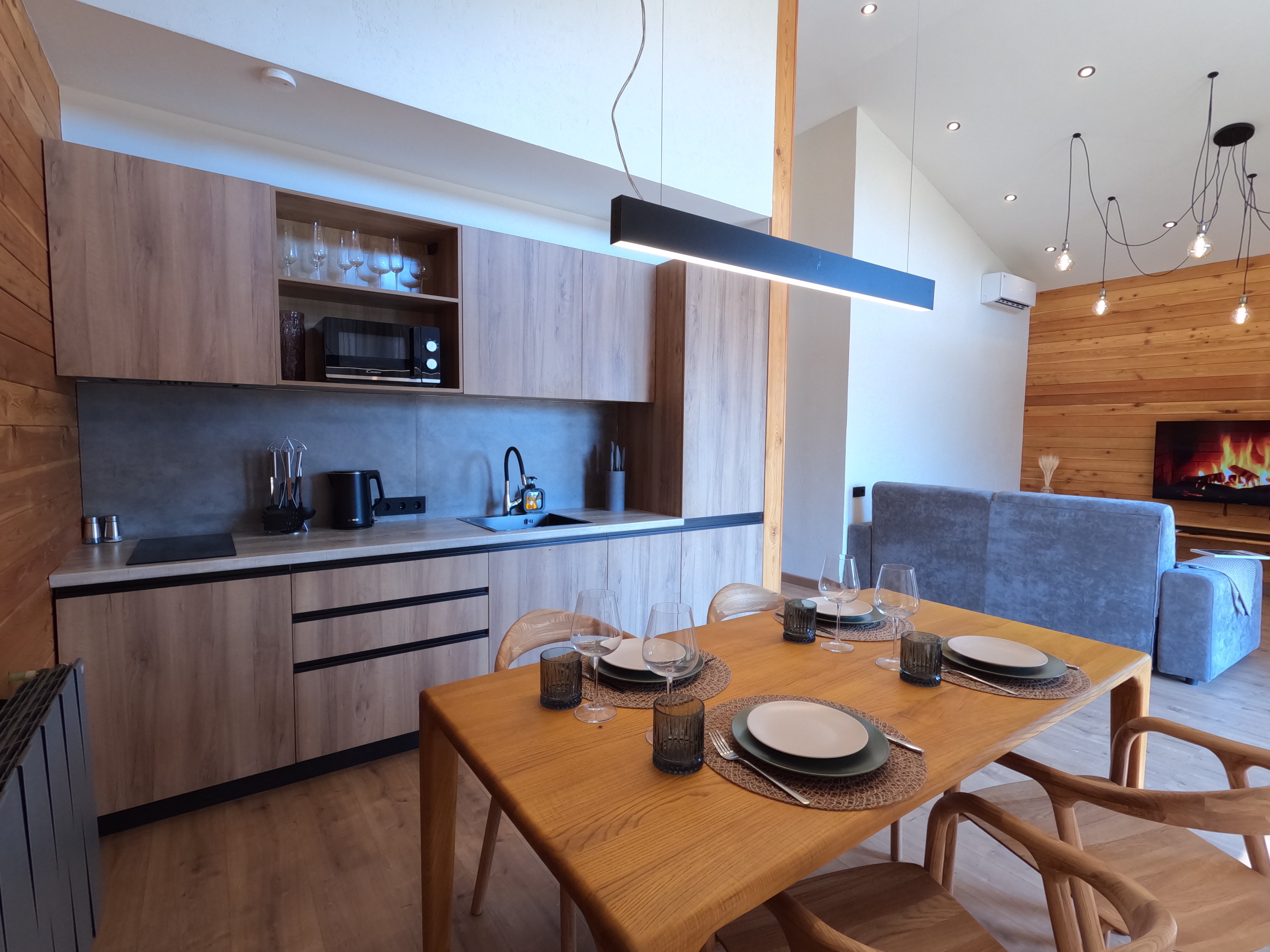 Лодж c двумя спальнями и купелью