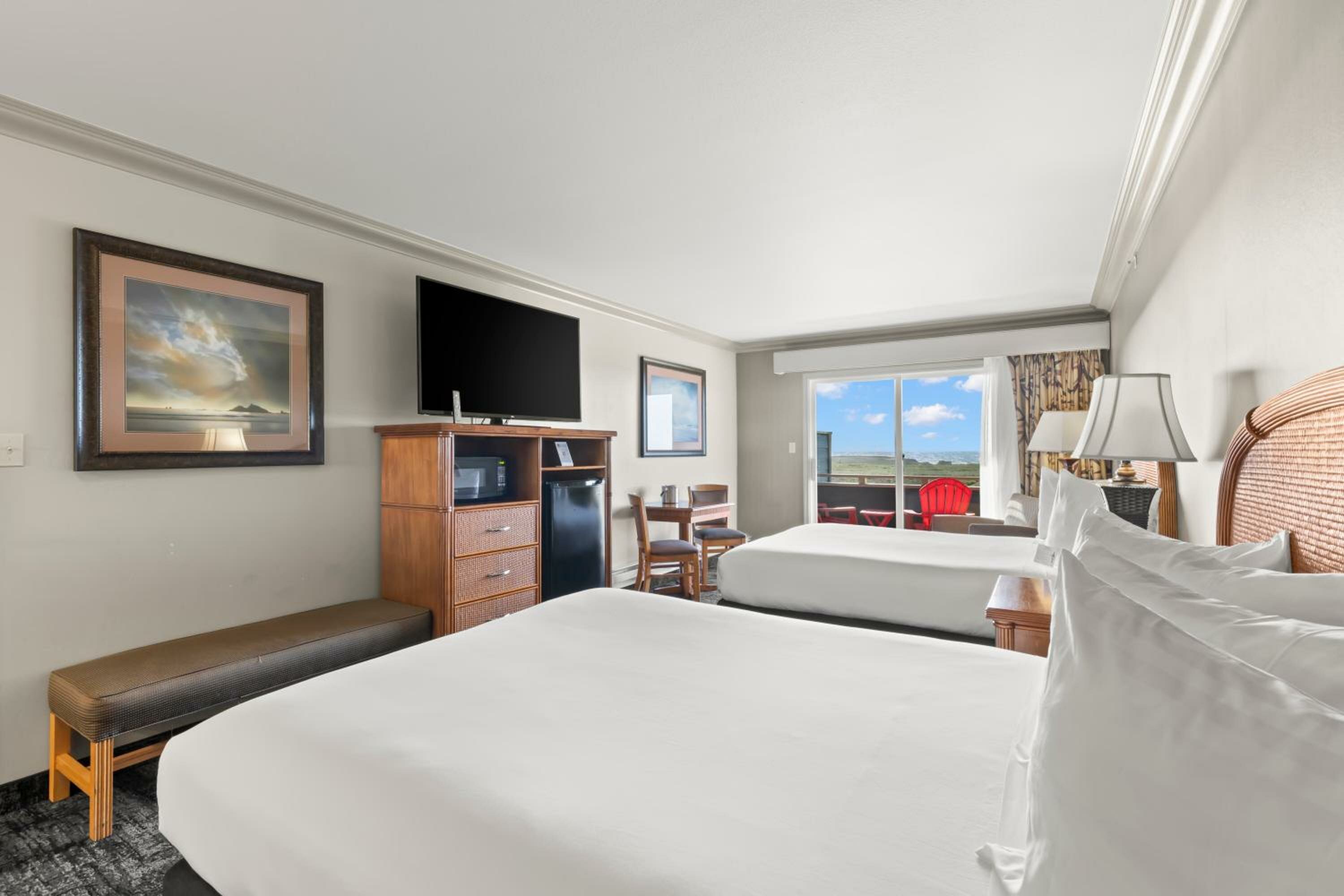 Two Queen Beds with Ocean View