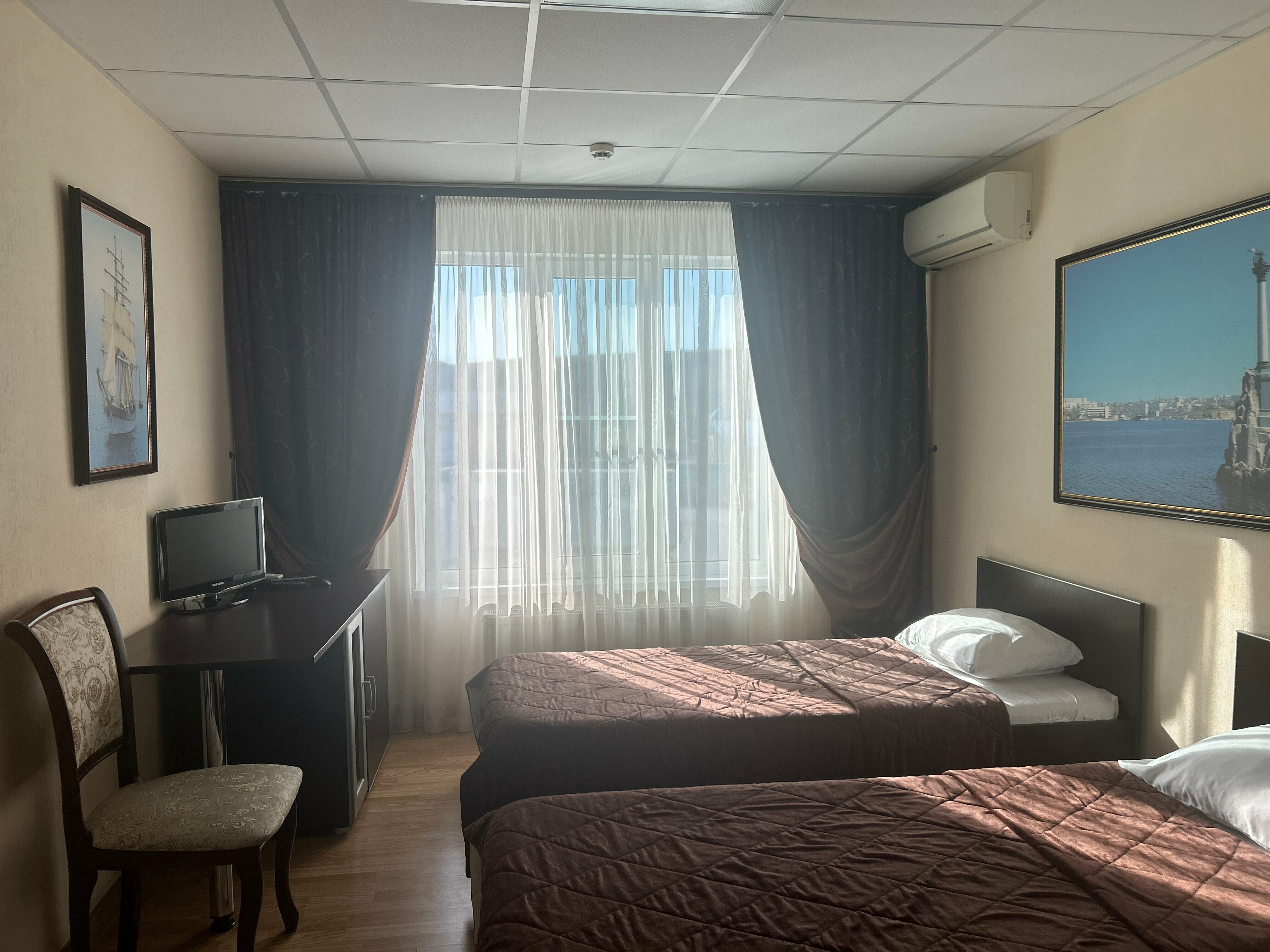 Бюджетный двухместный номер с 2 отдельными кроватями