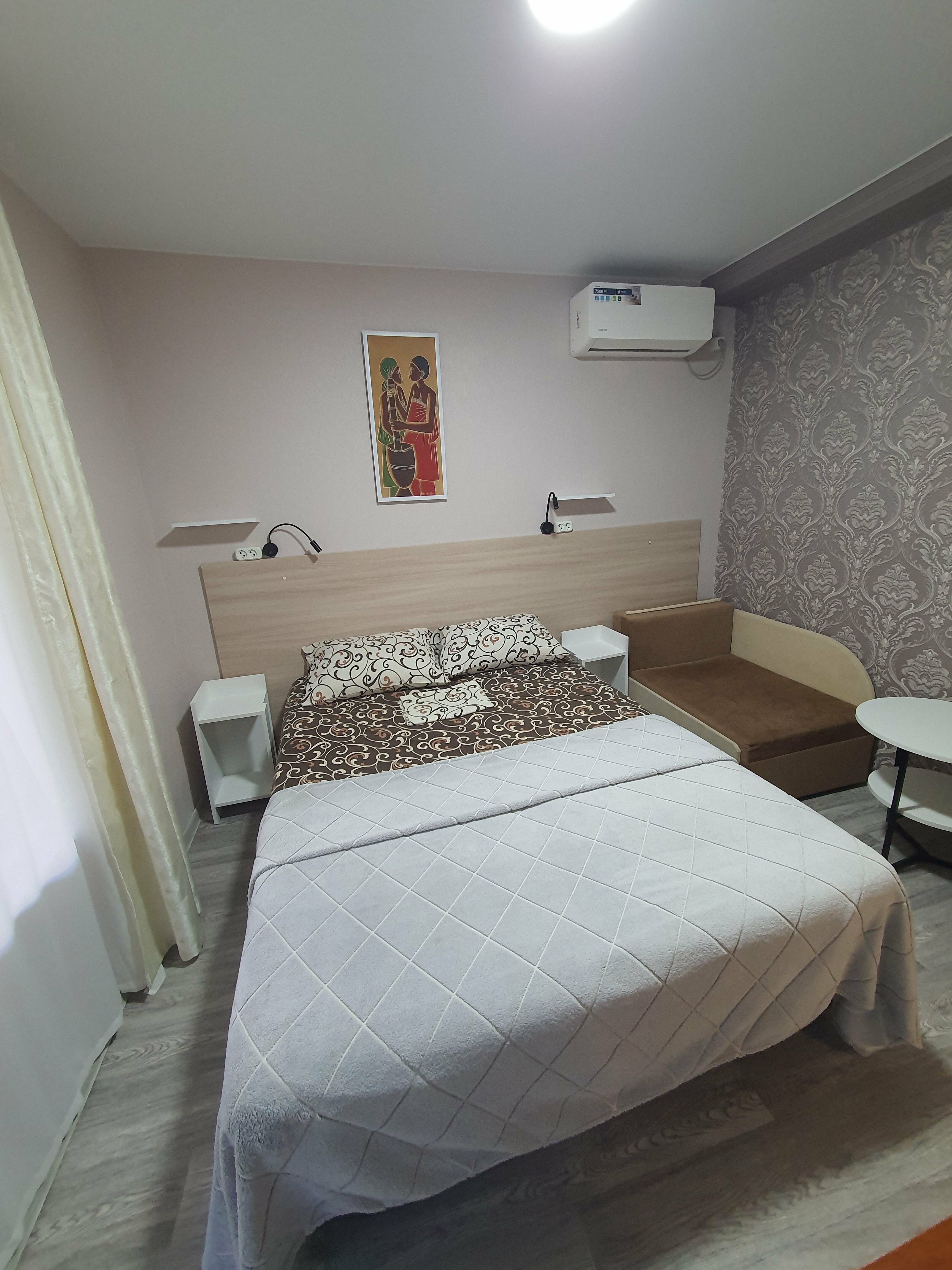 Двухместный номер эконом-класса с 1 кроватью или 2 отдельными кроватями