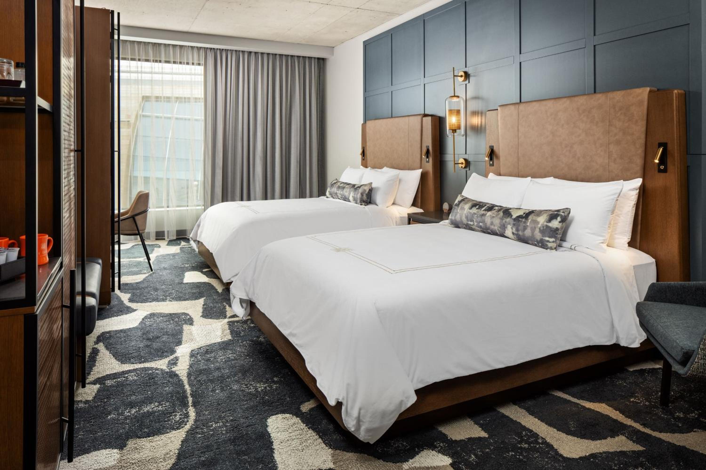 Standard Queen Room with Two Queen Beds and City View