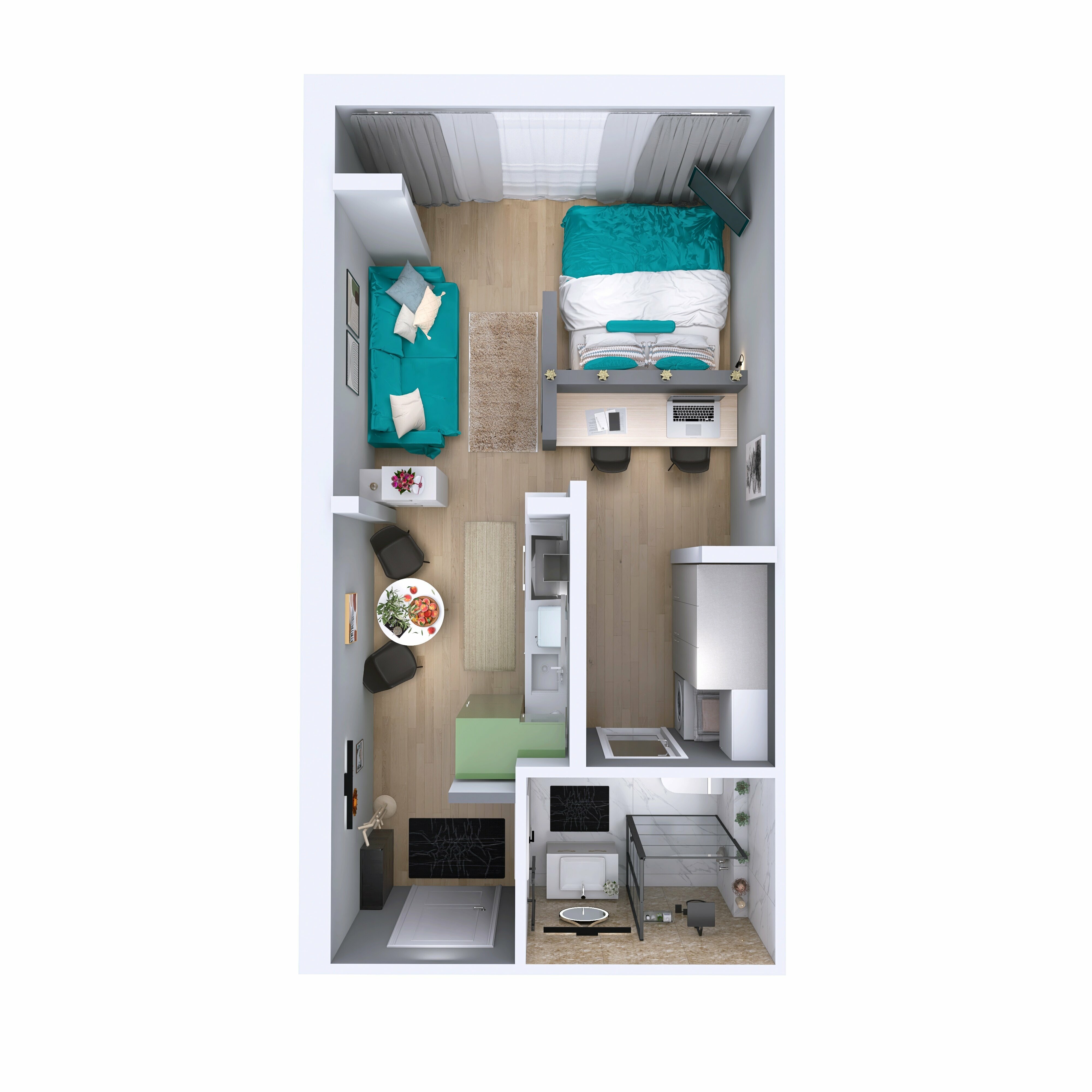 Люкс с видом на город