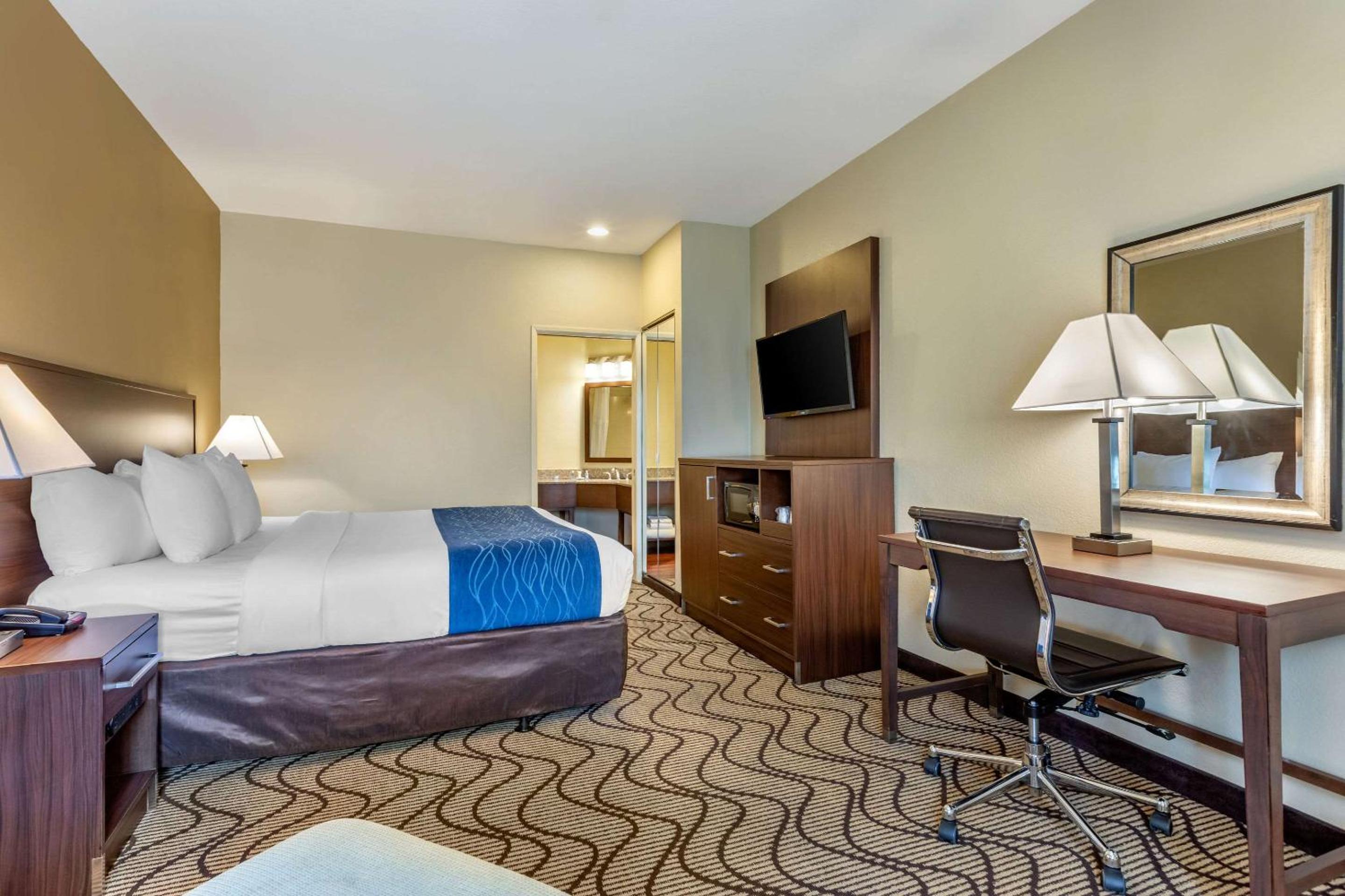 Standard Room, 1 King Bed with Pool View, Non Smoking