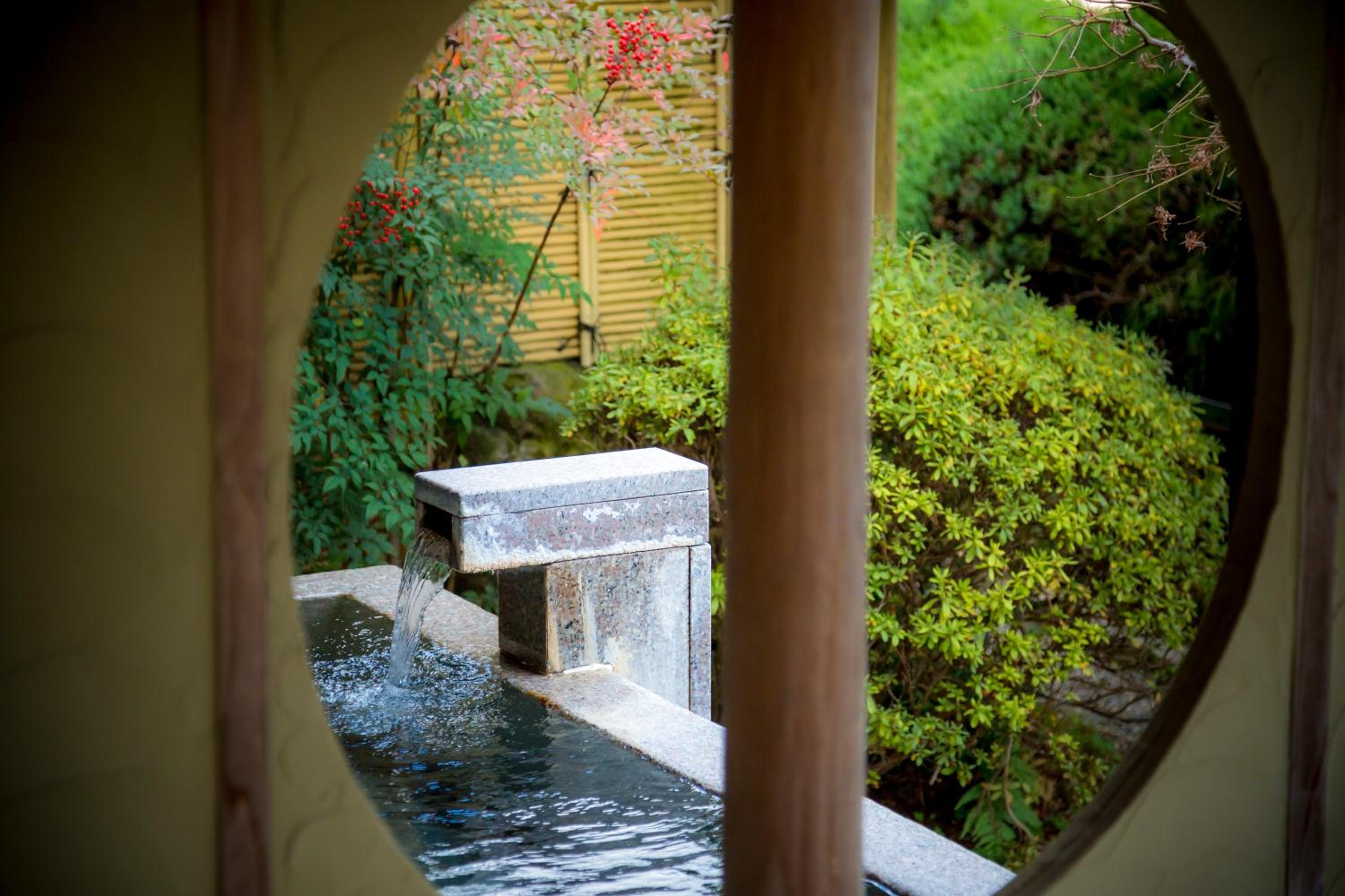 Japanese-Style Room with Open-Air Bath