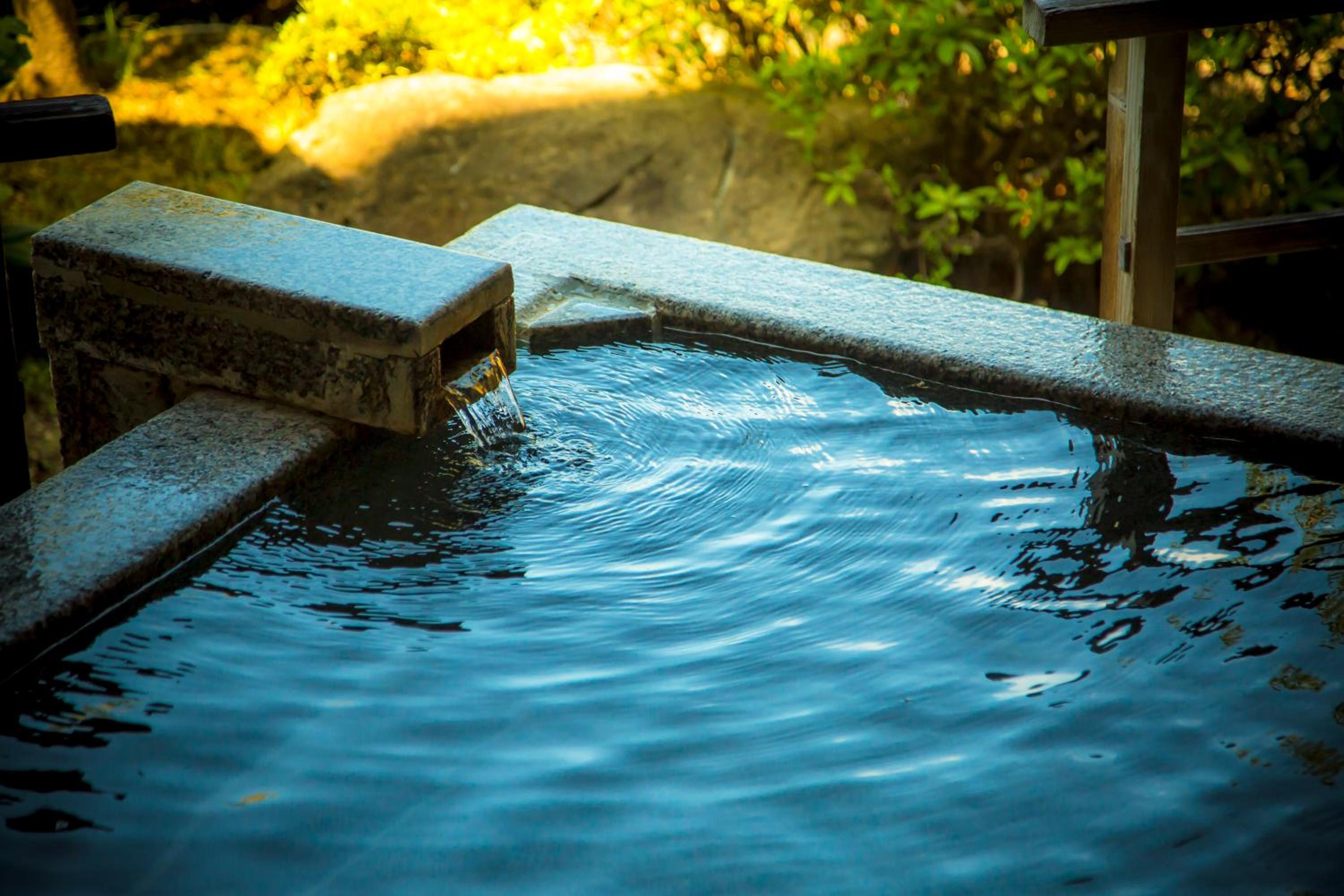 Japanese-Style Room with Open-Air Bath