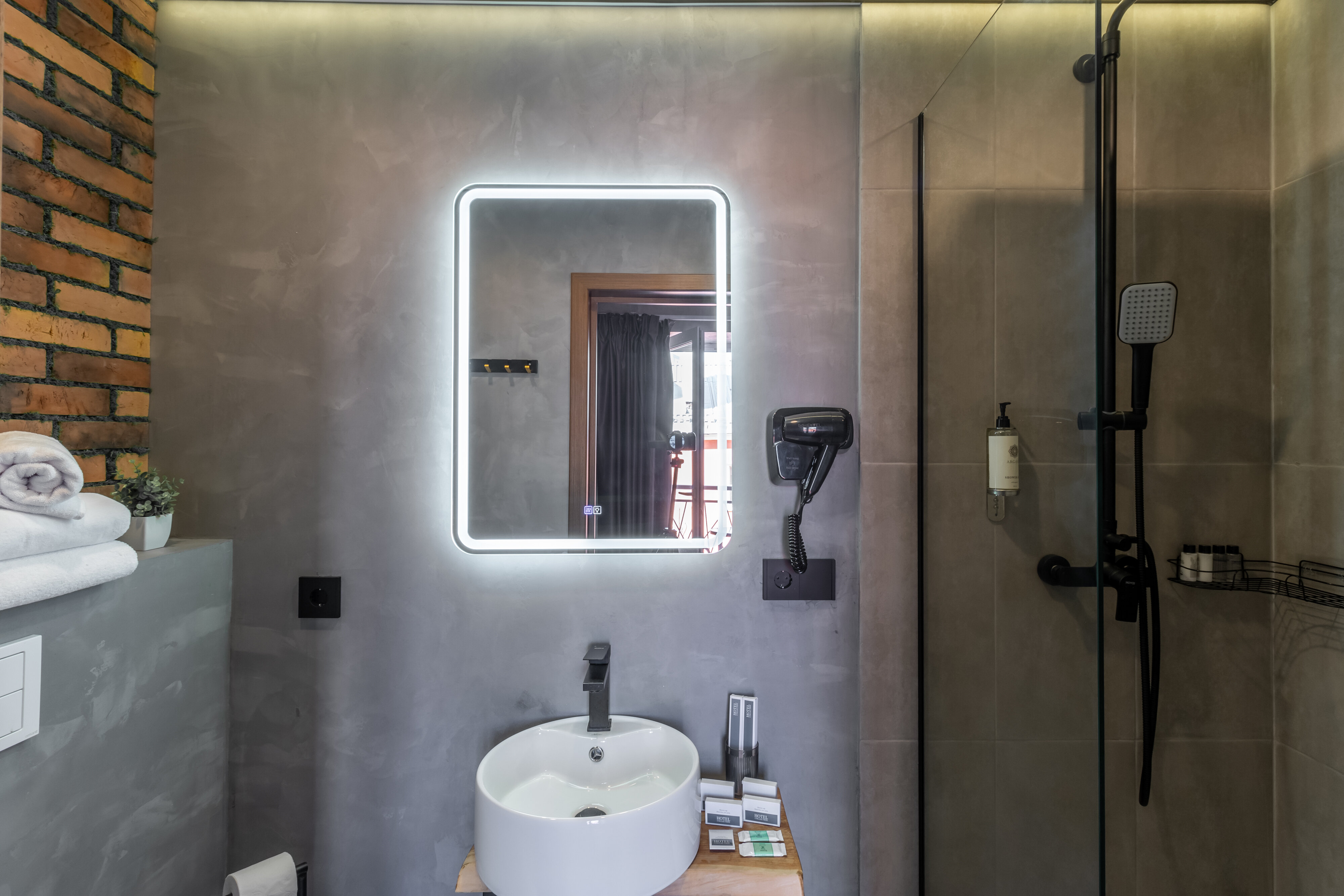 Двухместный номер с 1 кроватью и балконом