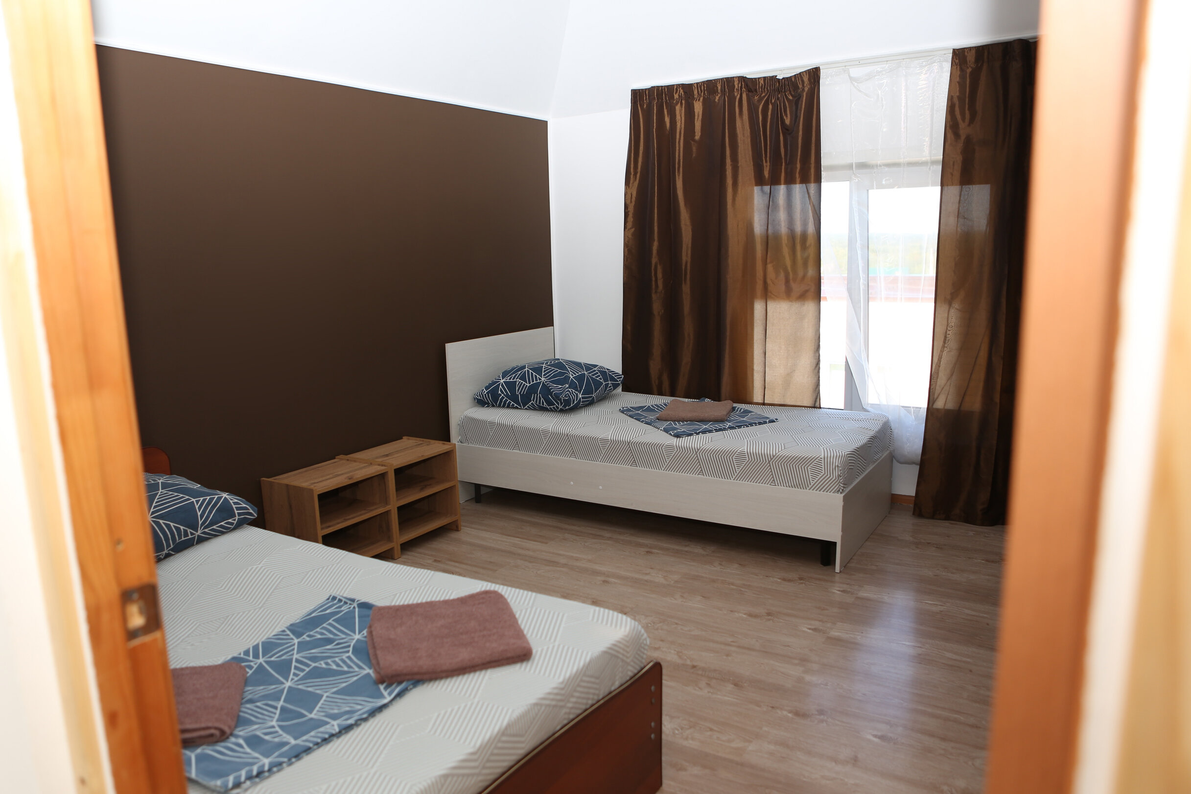 Двухместный номер с 2 отдельными кроватями и ванной