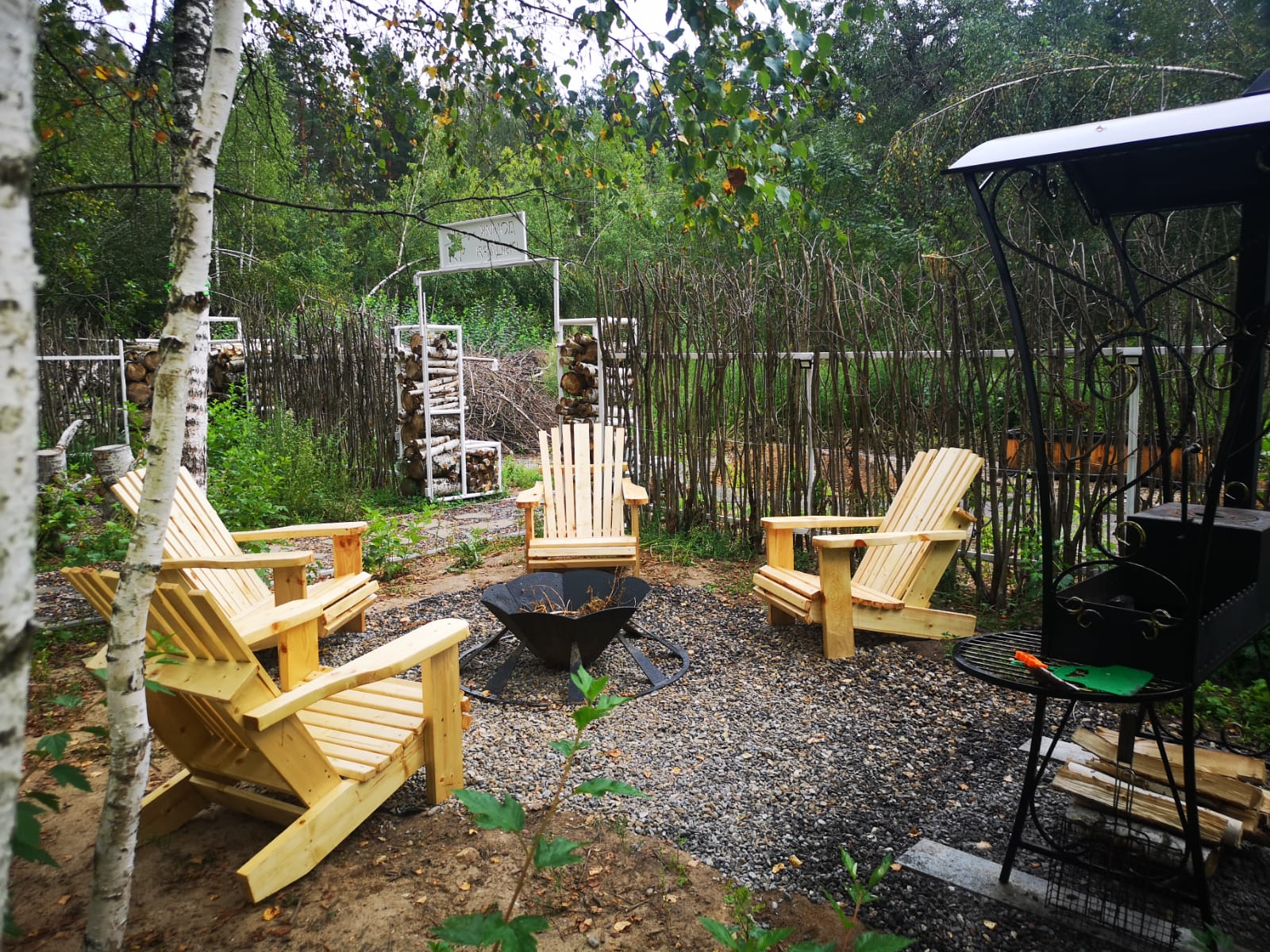 Геокупол в стиле домика Рыцаря