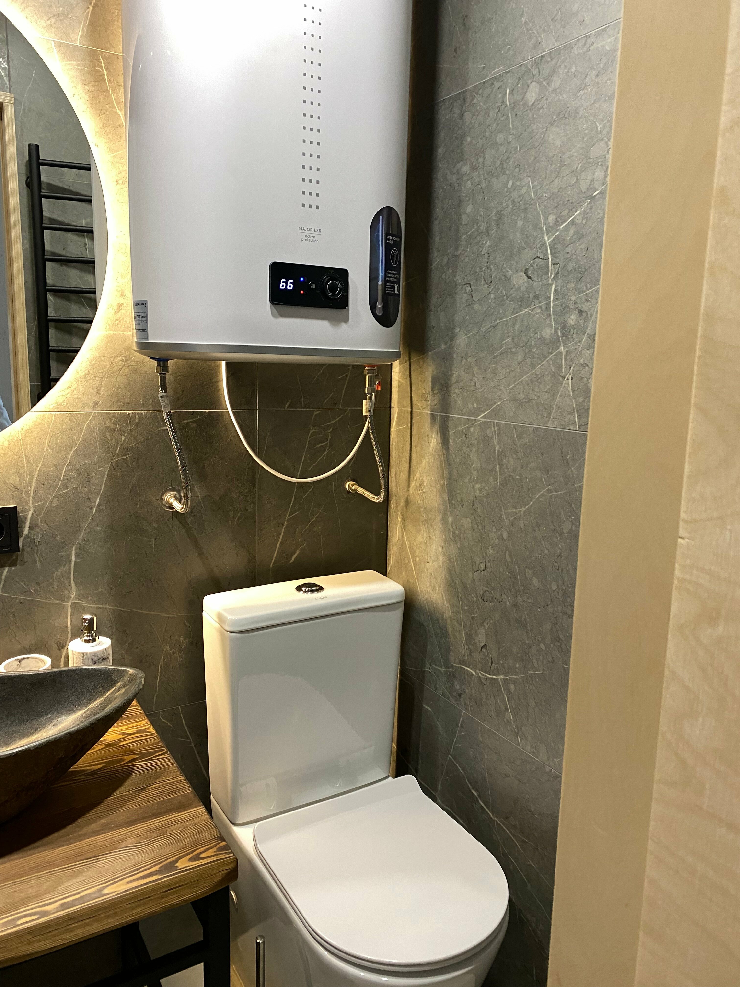 Дом с двумя спальнями и кухней-гостинной