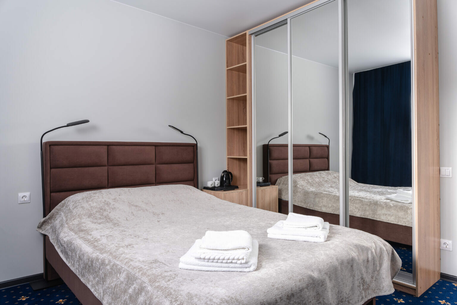 Большой двухместный номер с 1 кроватью