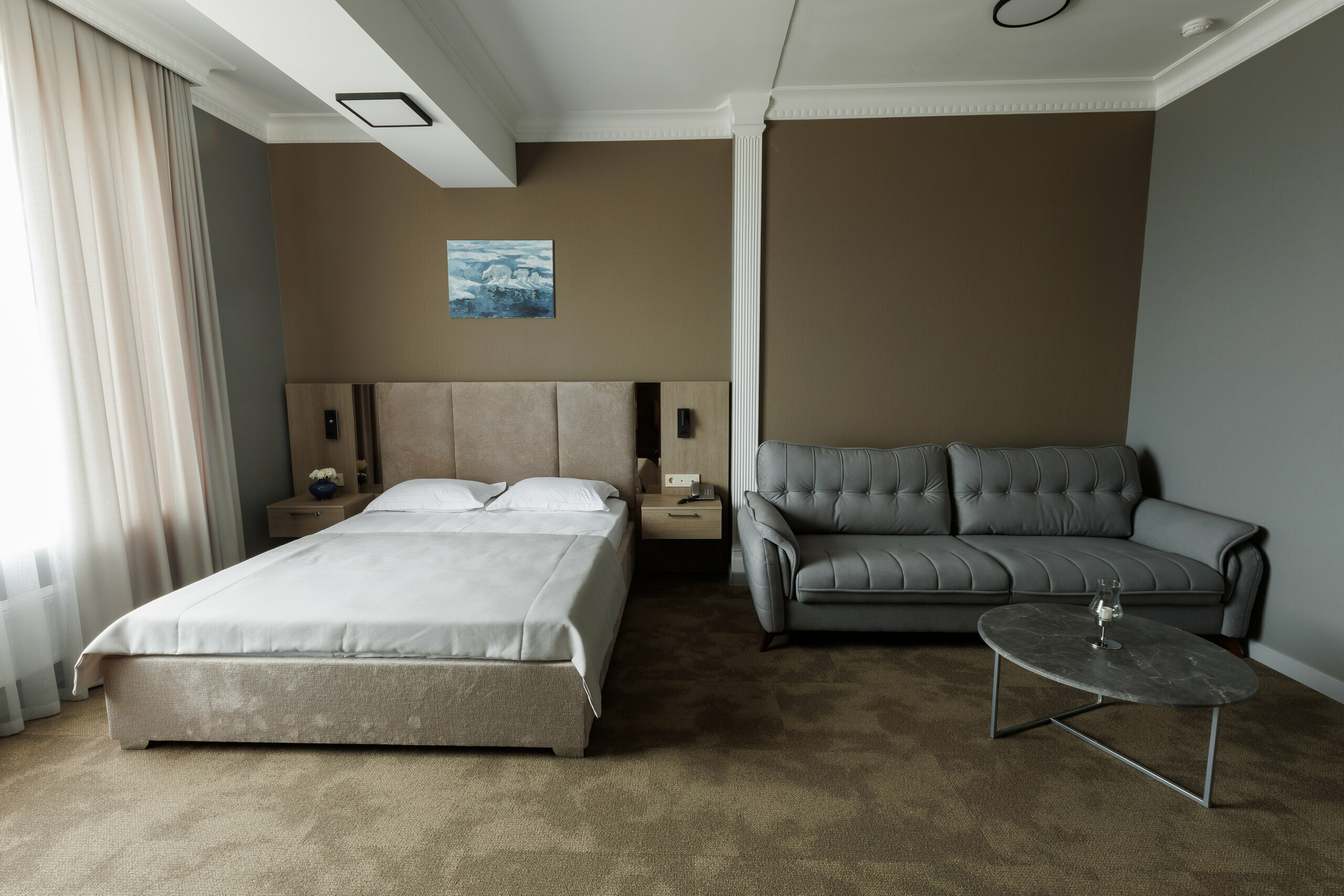 Двухместный номер Делюкс с 1 кроватью и видом на море