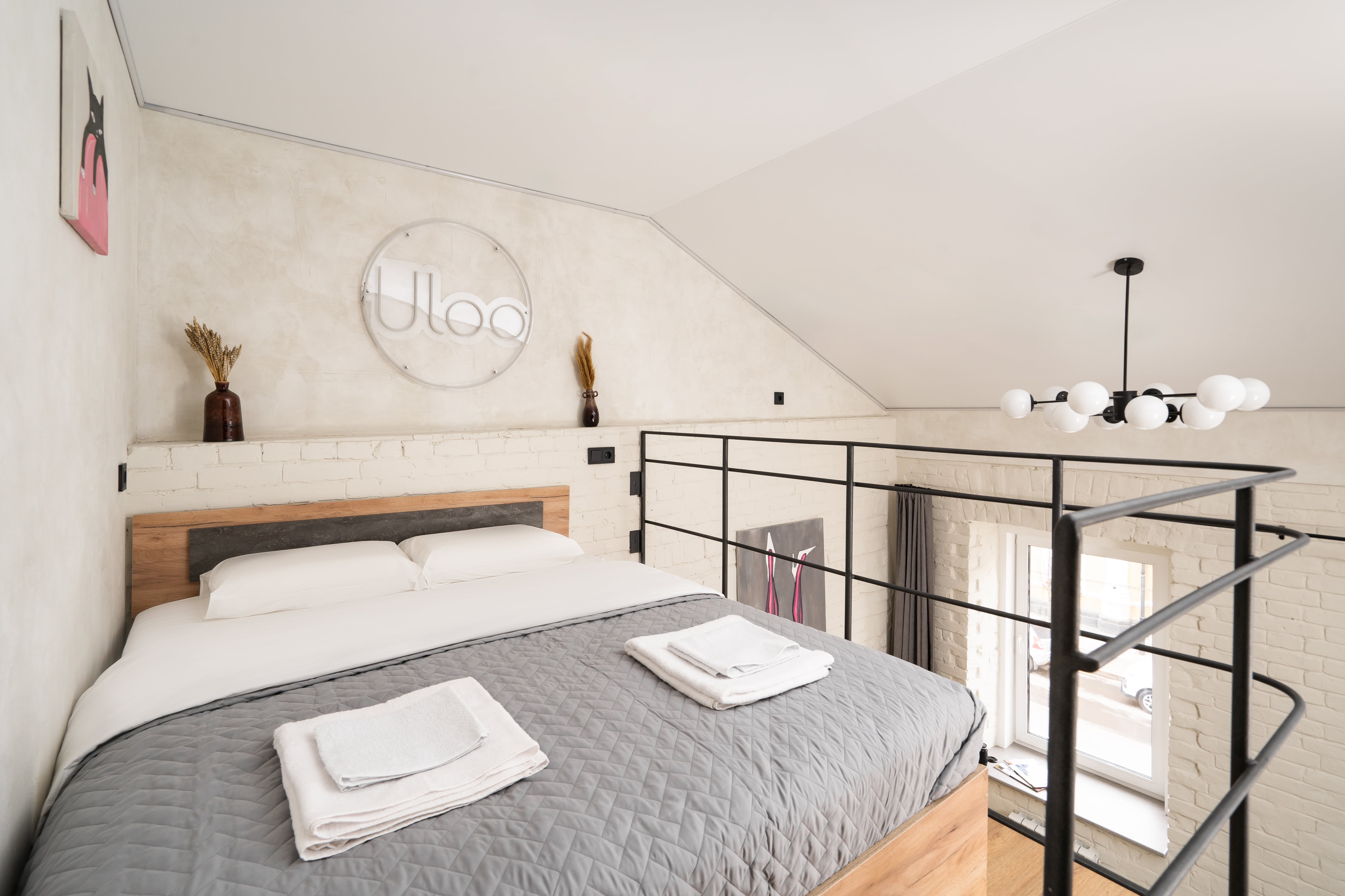 Двухуровневый четырехместный номер