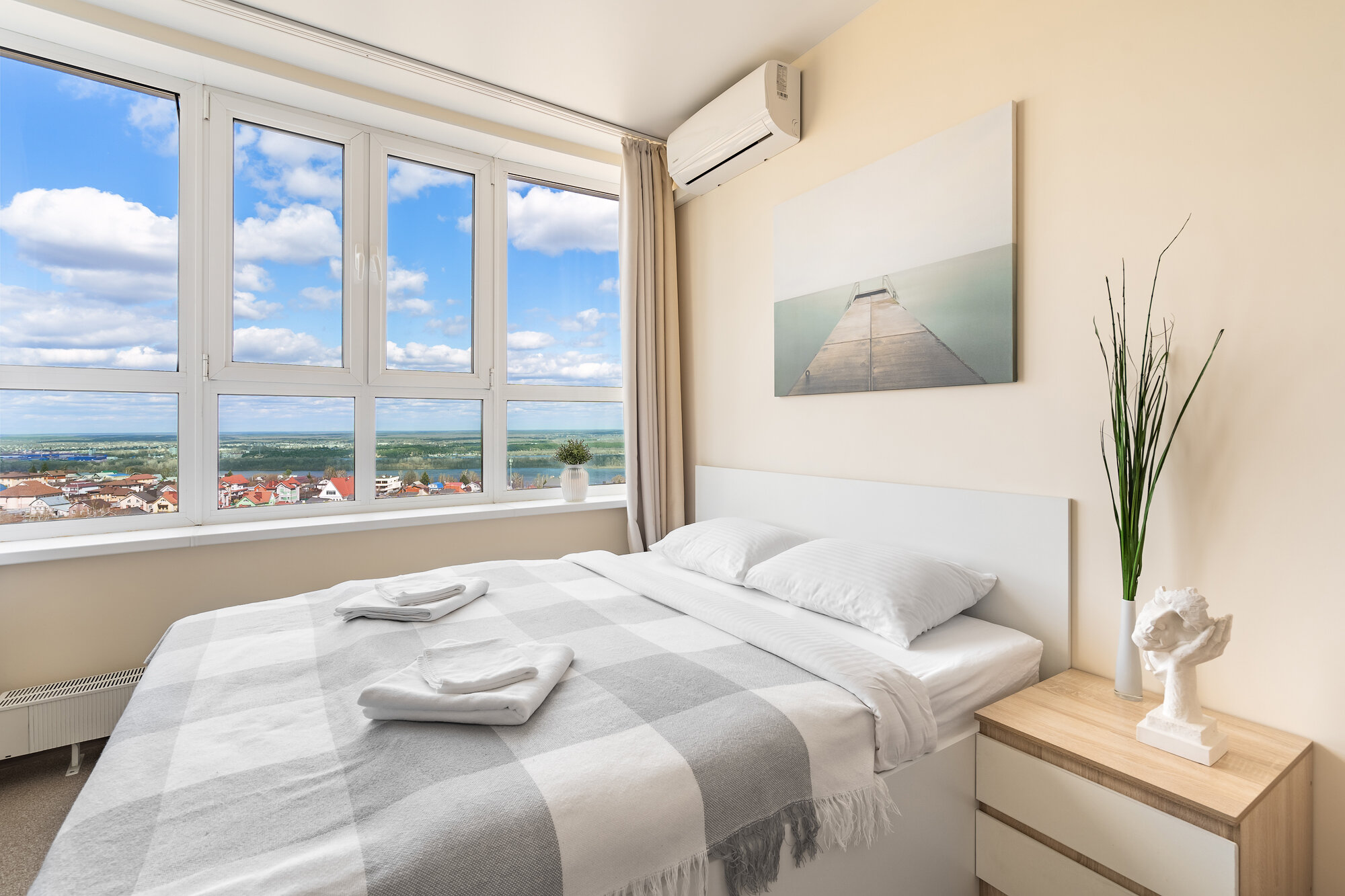 Двухместный номер с видом на Волгу