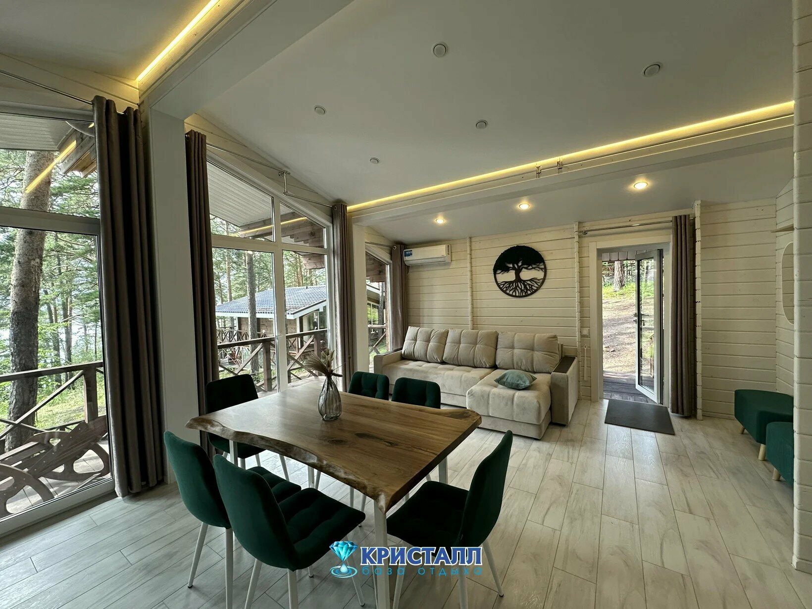 Шале с 2 спальнями