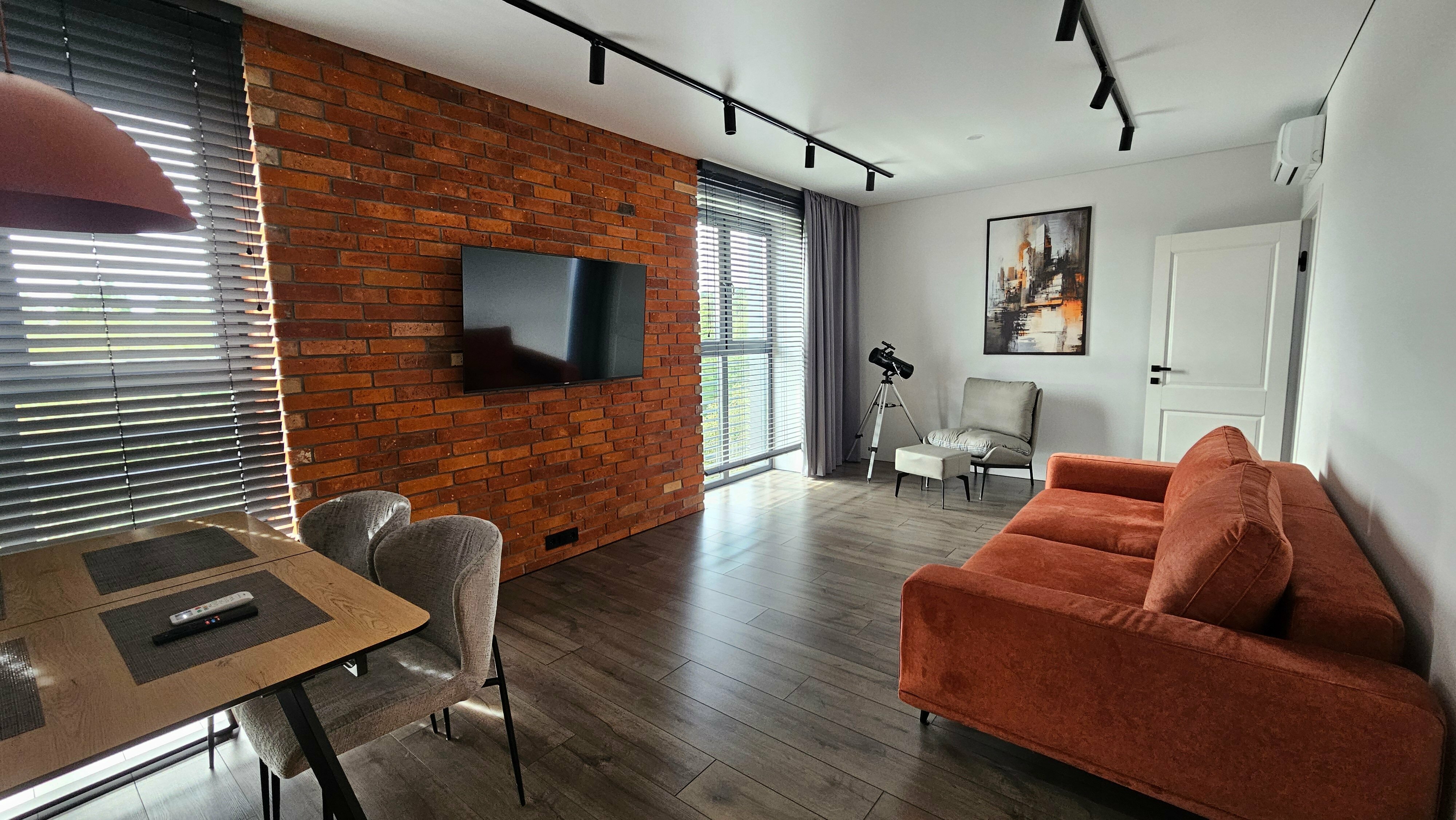 Апартаменты с 1 спальней