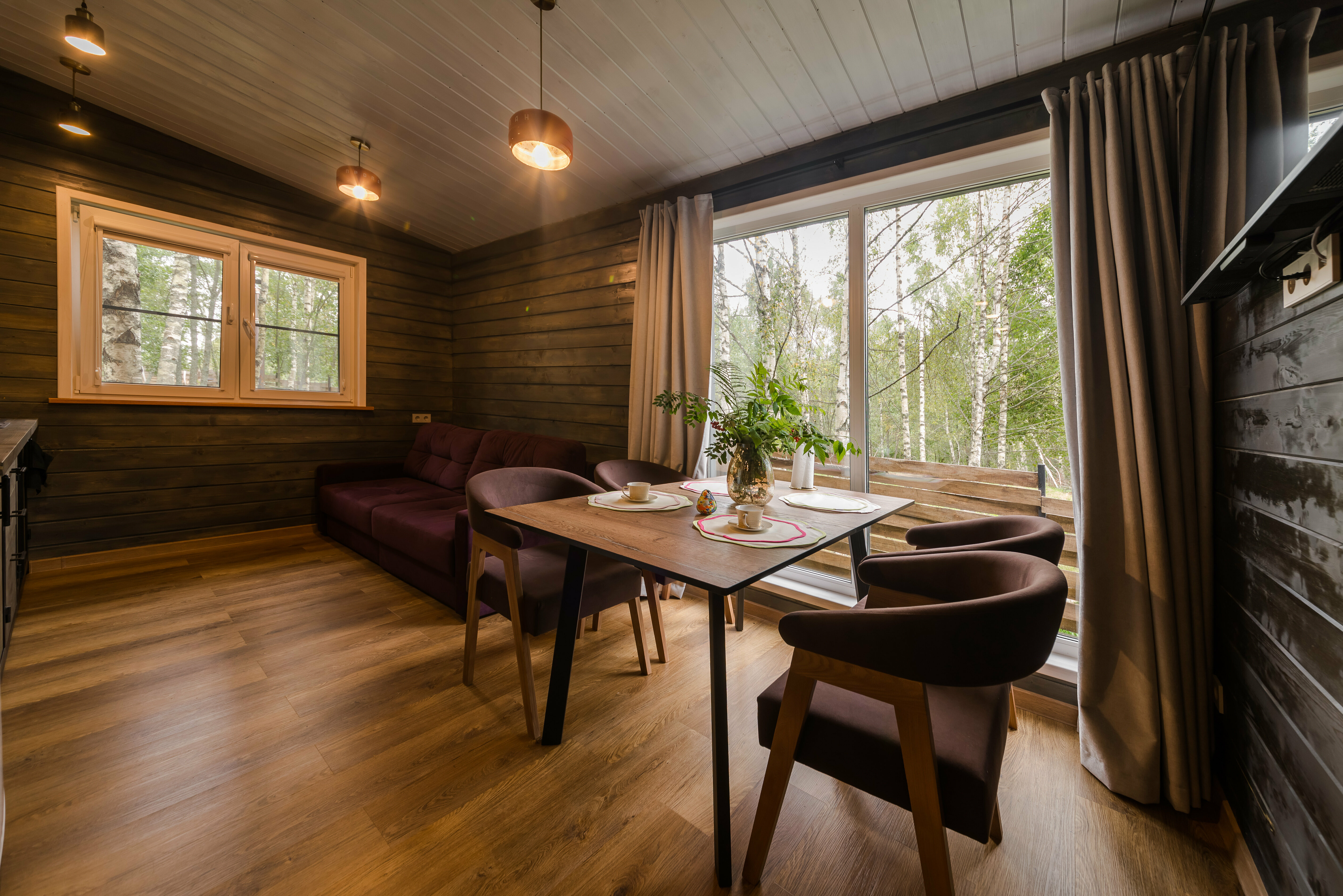 Дом с видом на лес